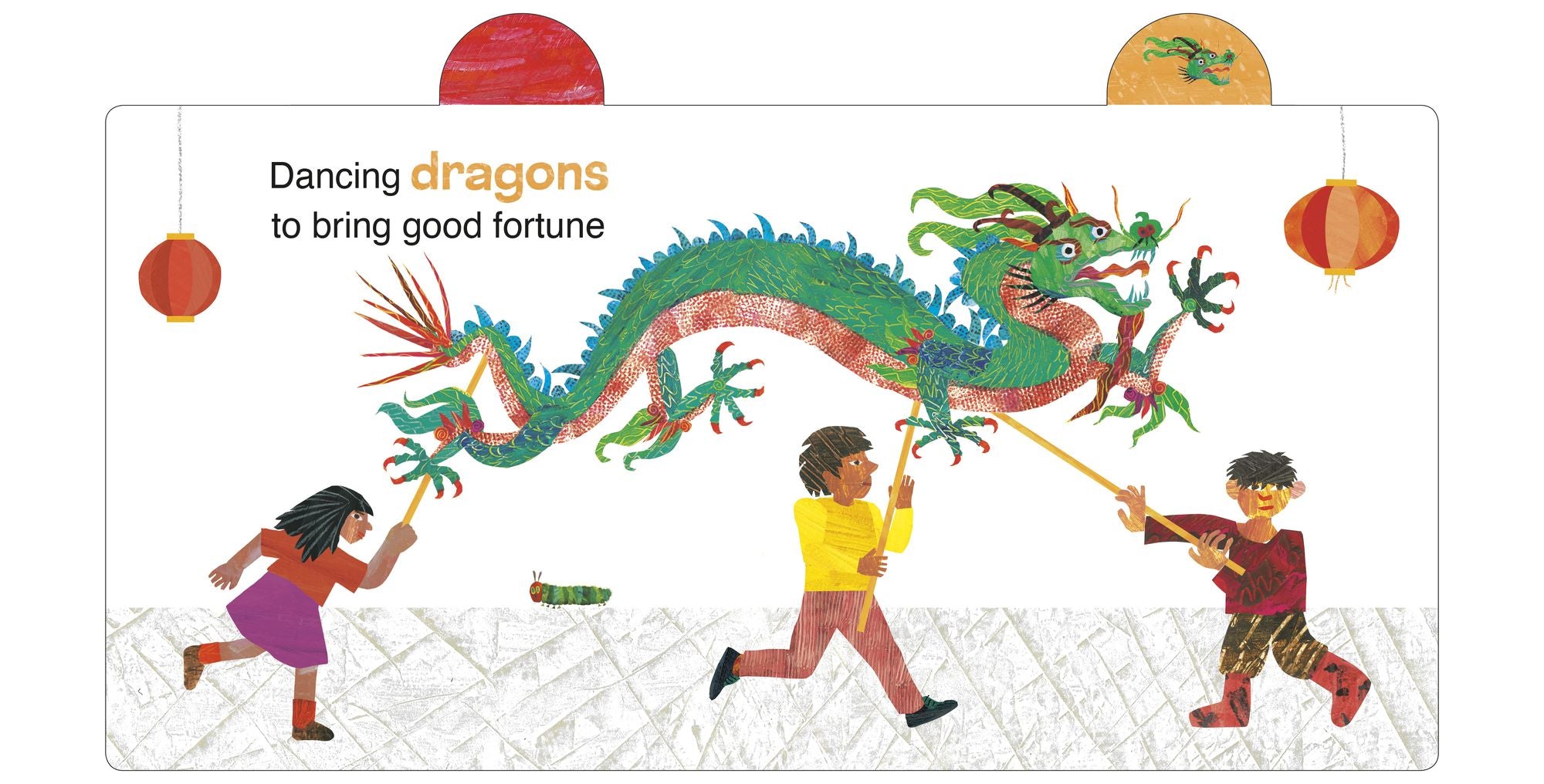 Lunar New Year with The Very Hungry Caterpillar: A Tabbed Board Book