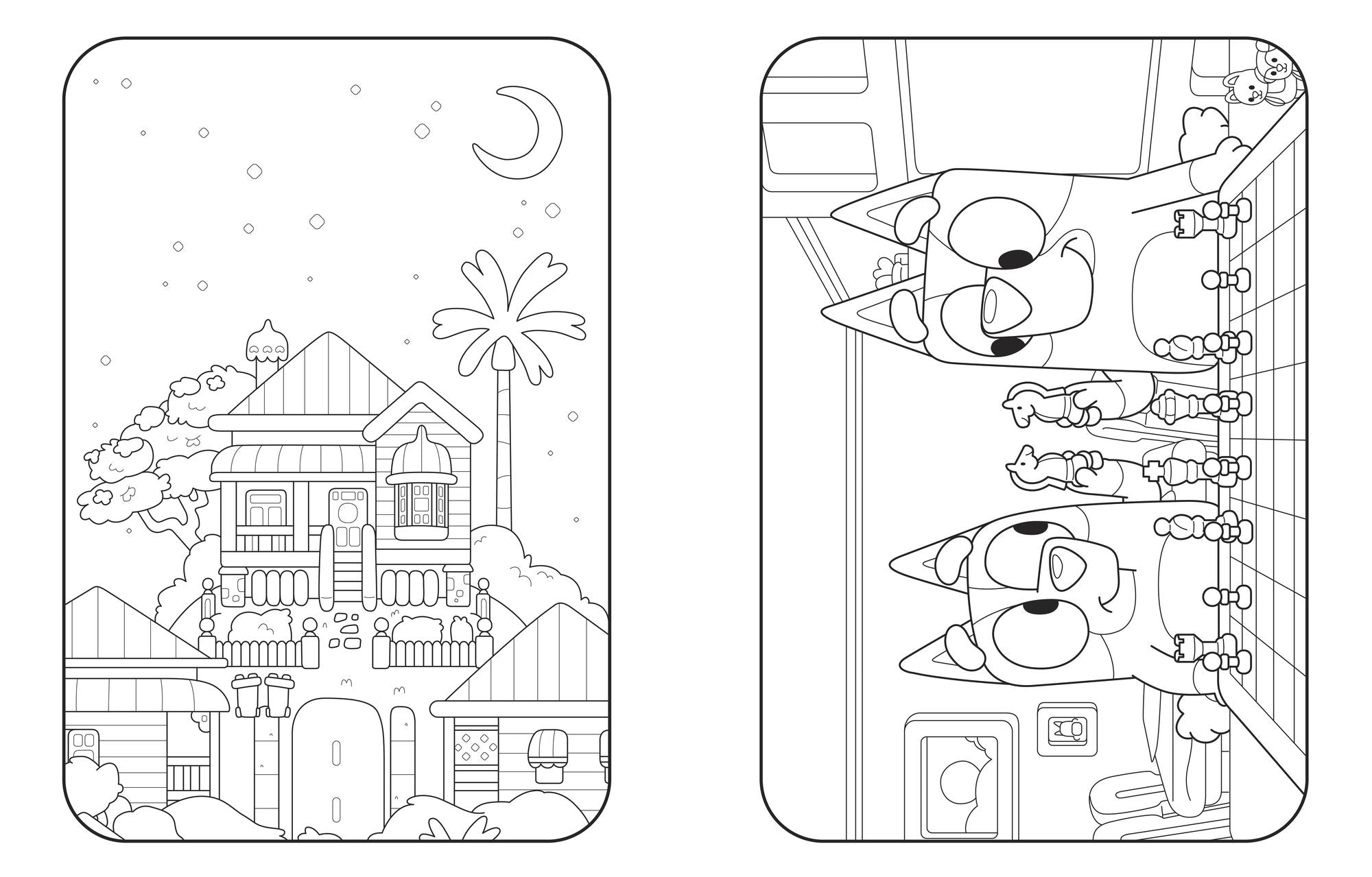 Bluey: Super Mega Coloring Book