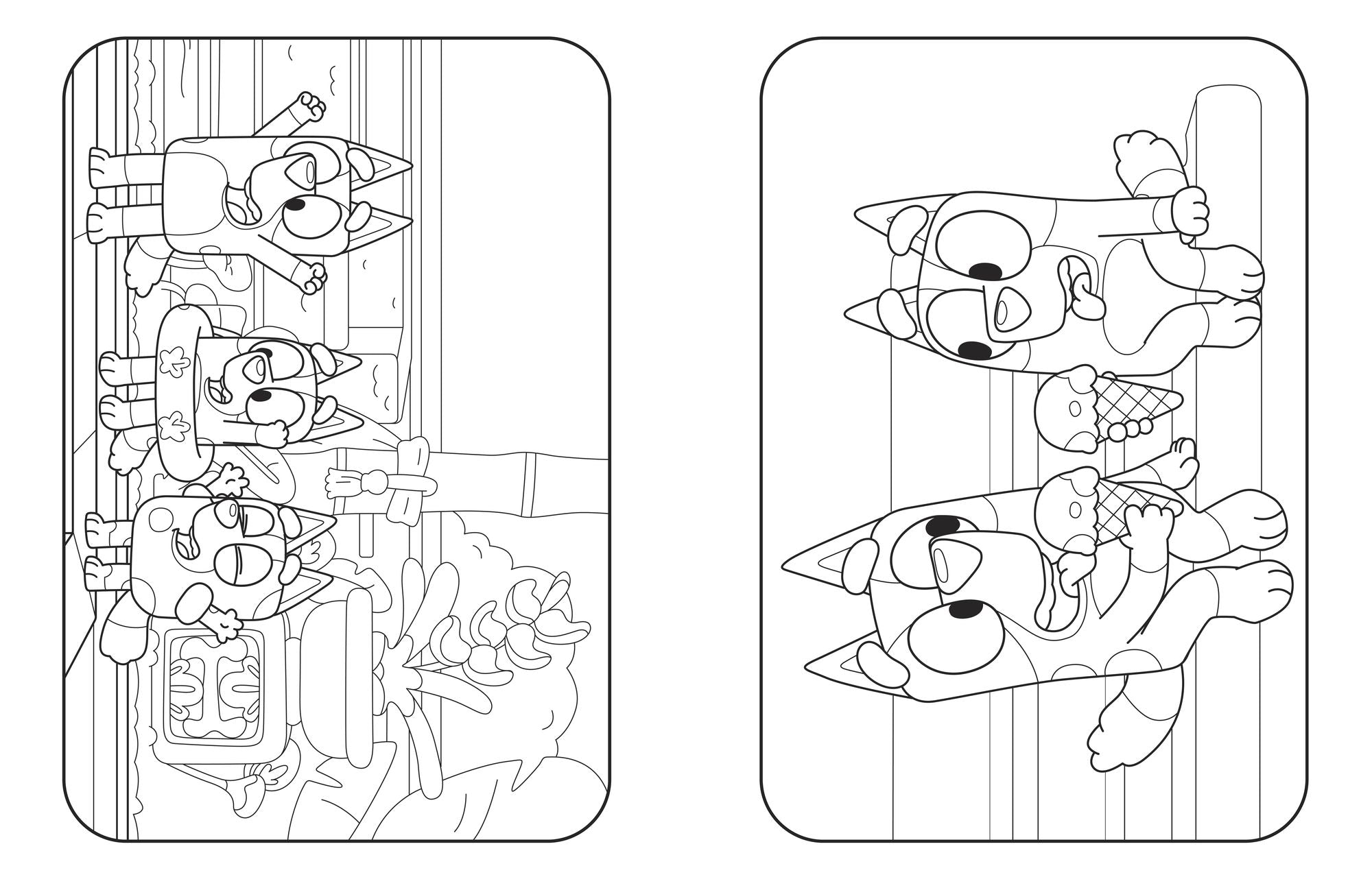 Bluey: Super Mega Coloring Book