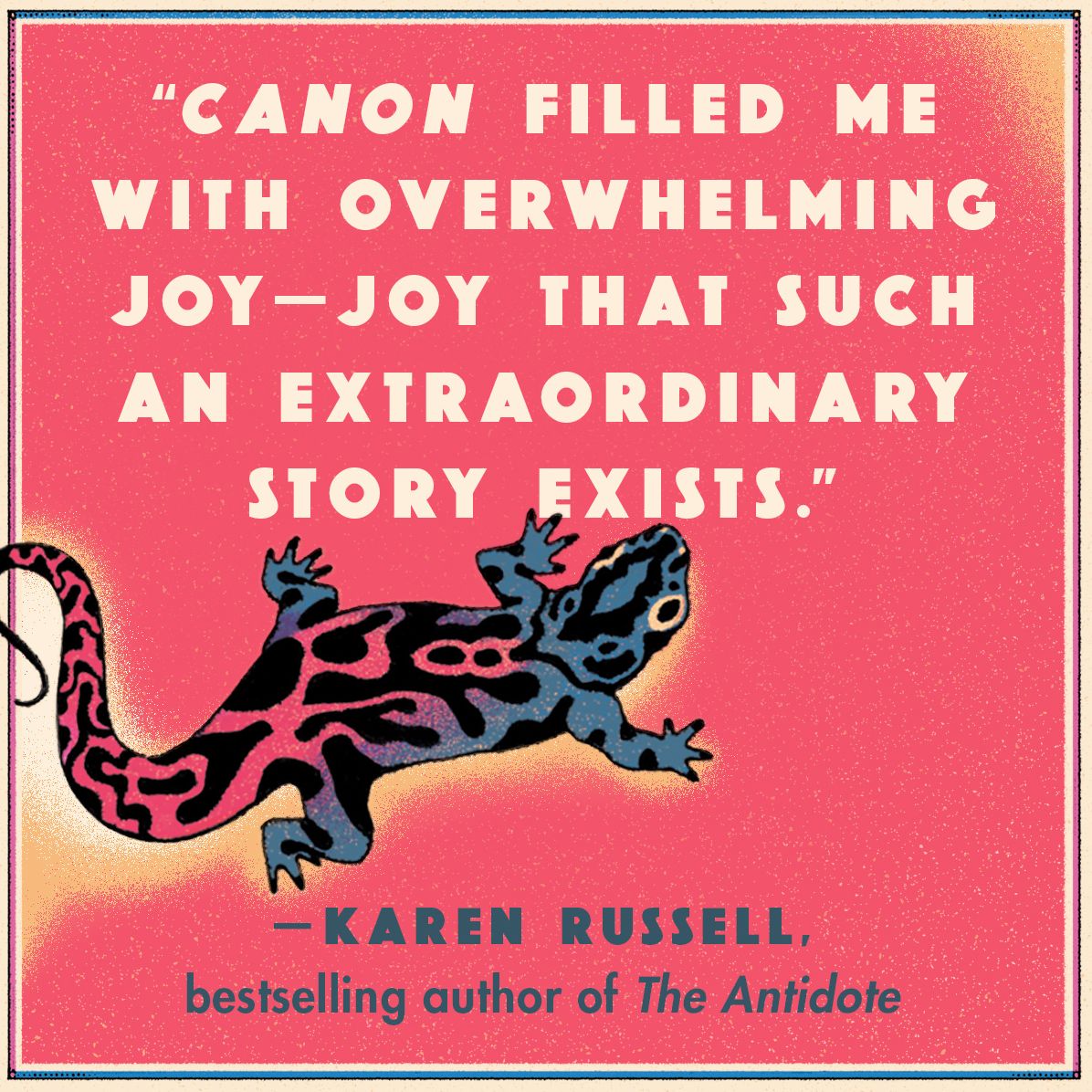 Canon: A Novel