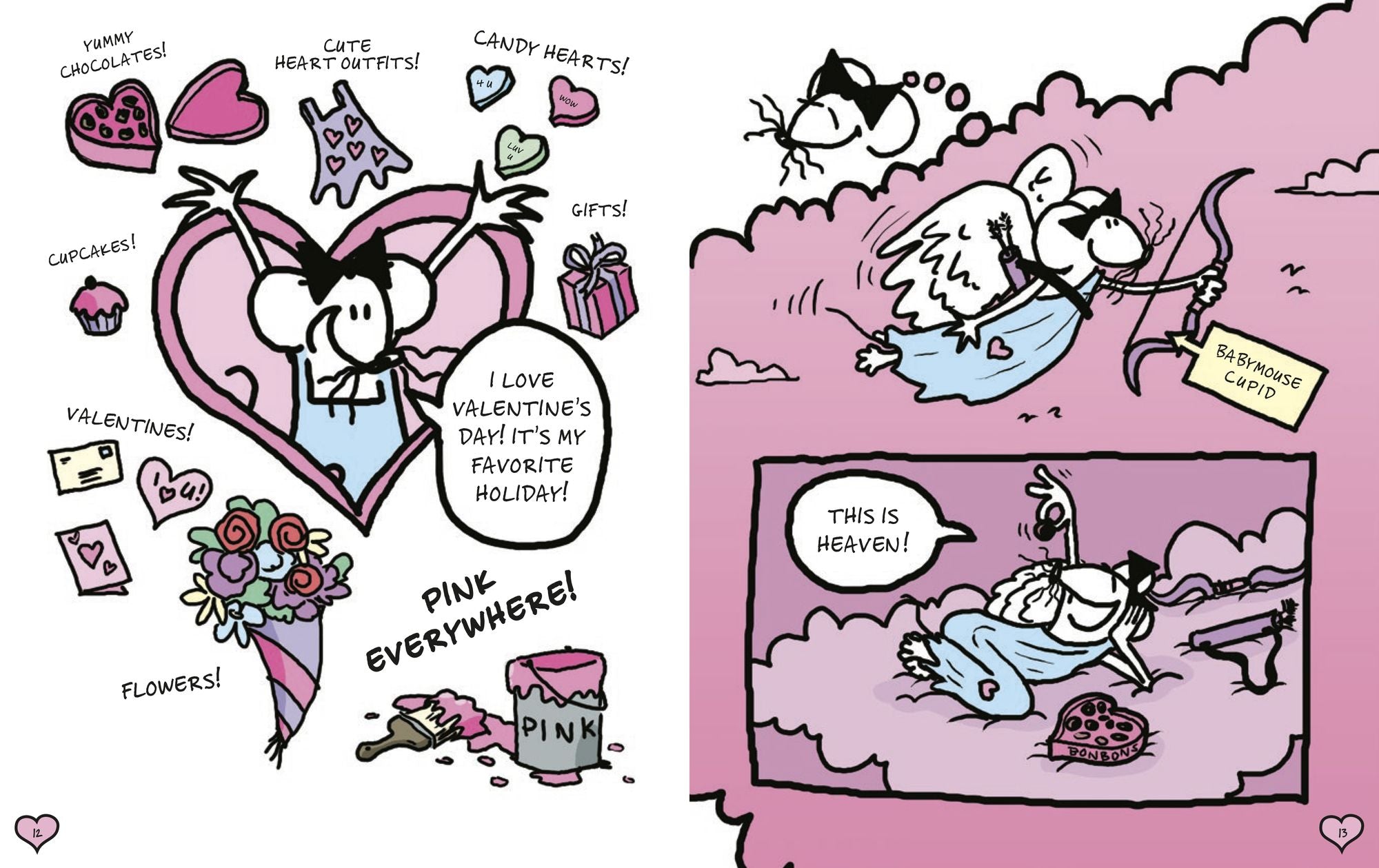 A Babymouse Flip Book: LOVE (Heartbreaker + Puppy Love): (A Graphic Novel)