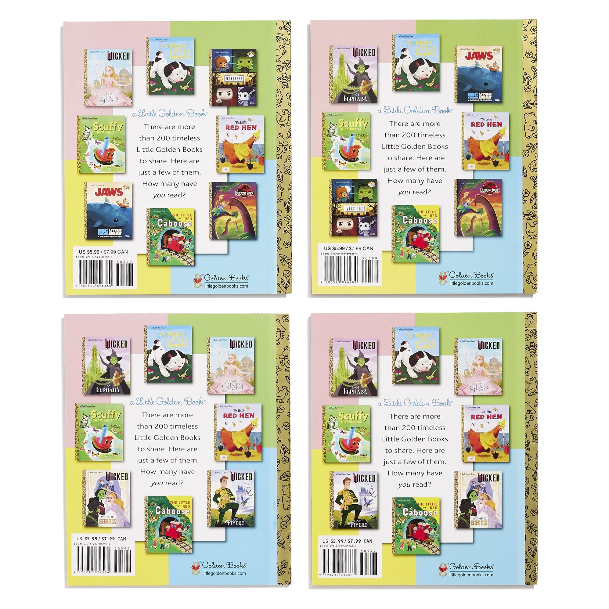 Wicked Little Golden Book Boxed Set