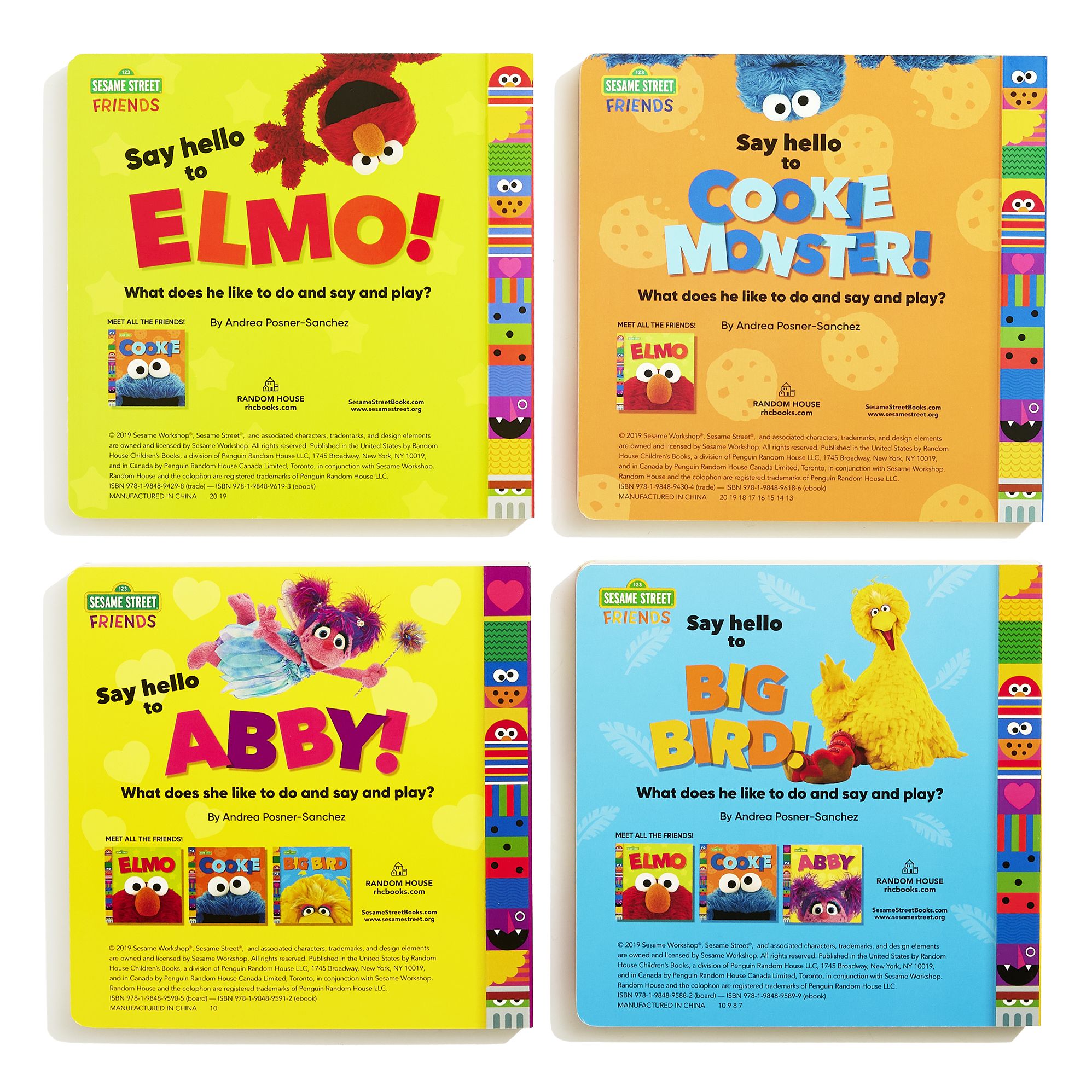 Sesame Street Friends Boxed Set