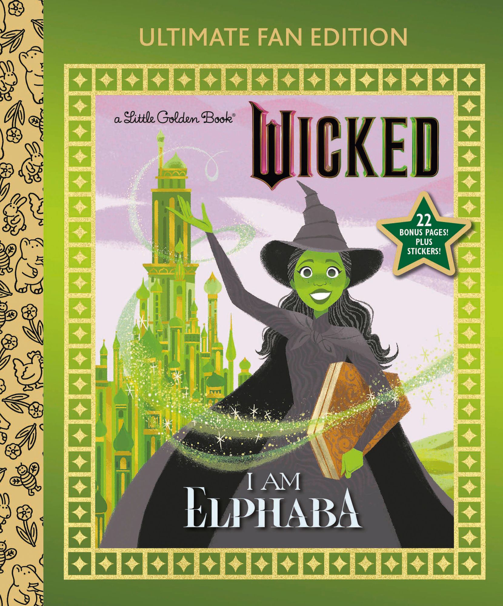 I Am Elphaba: Ultimate Fan Edition (Universal Pictures Wicked): 22 Bonus Pages! Stickers!