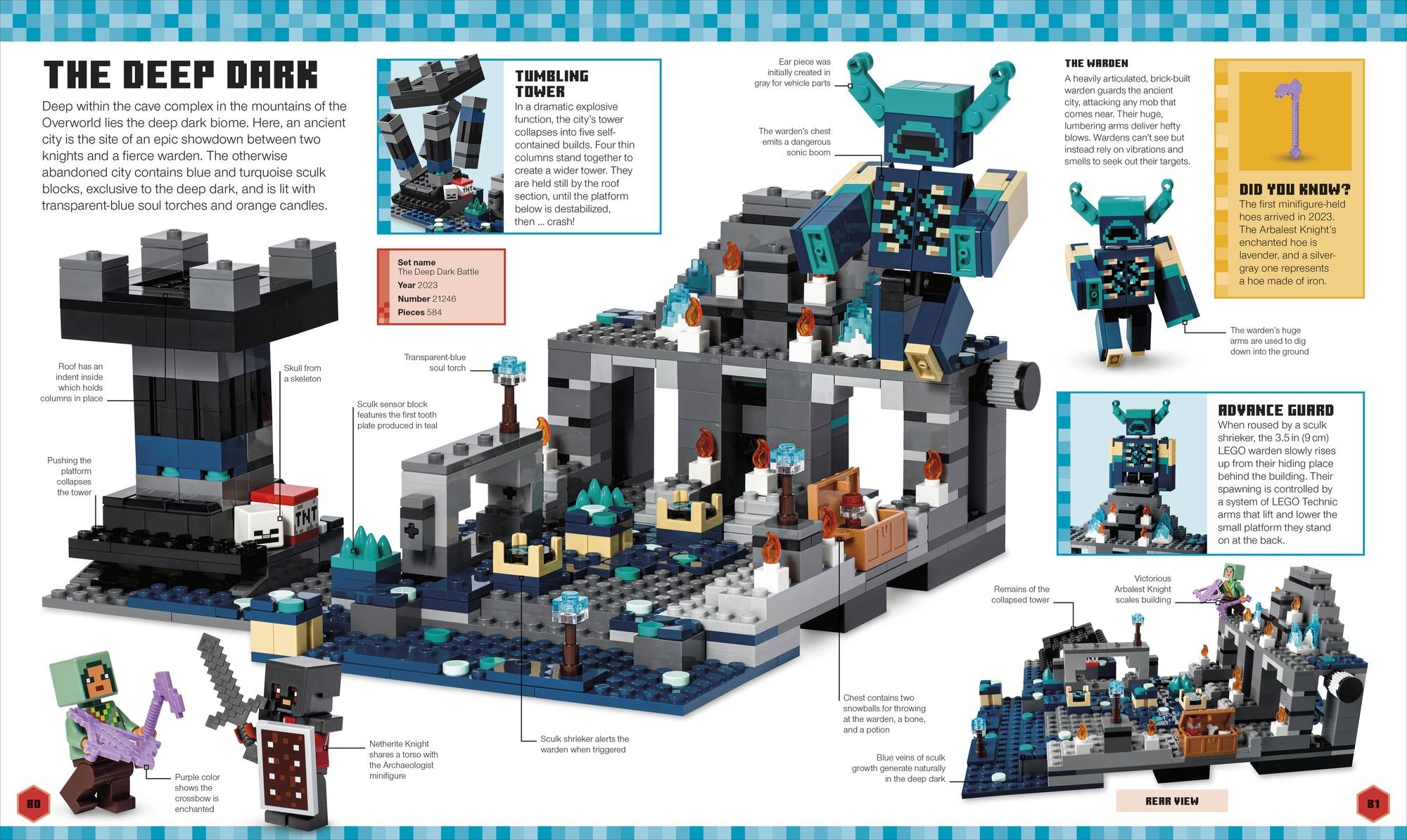 LEGO Minecraft Visual Dictionary (Library Edition): This edition does not include a minifigure