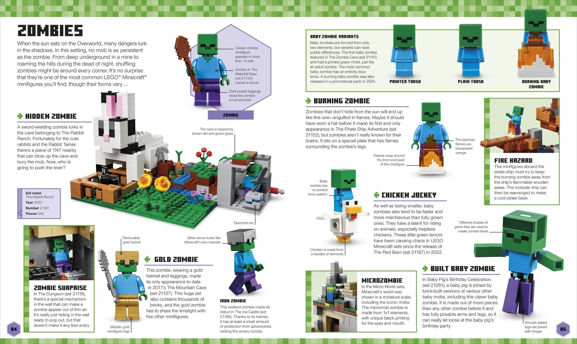 LEGO Minecraft Visual Dictionary (Library Edition): This edition does not include a minifigure