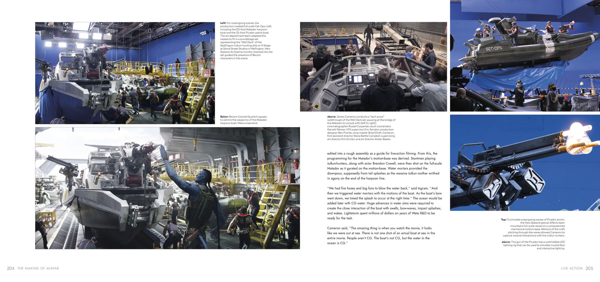 The Making of Avatar: Avatar, Avatar: The Way of Water, Avatar: Fire and Ash
