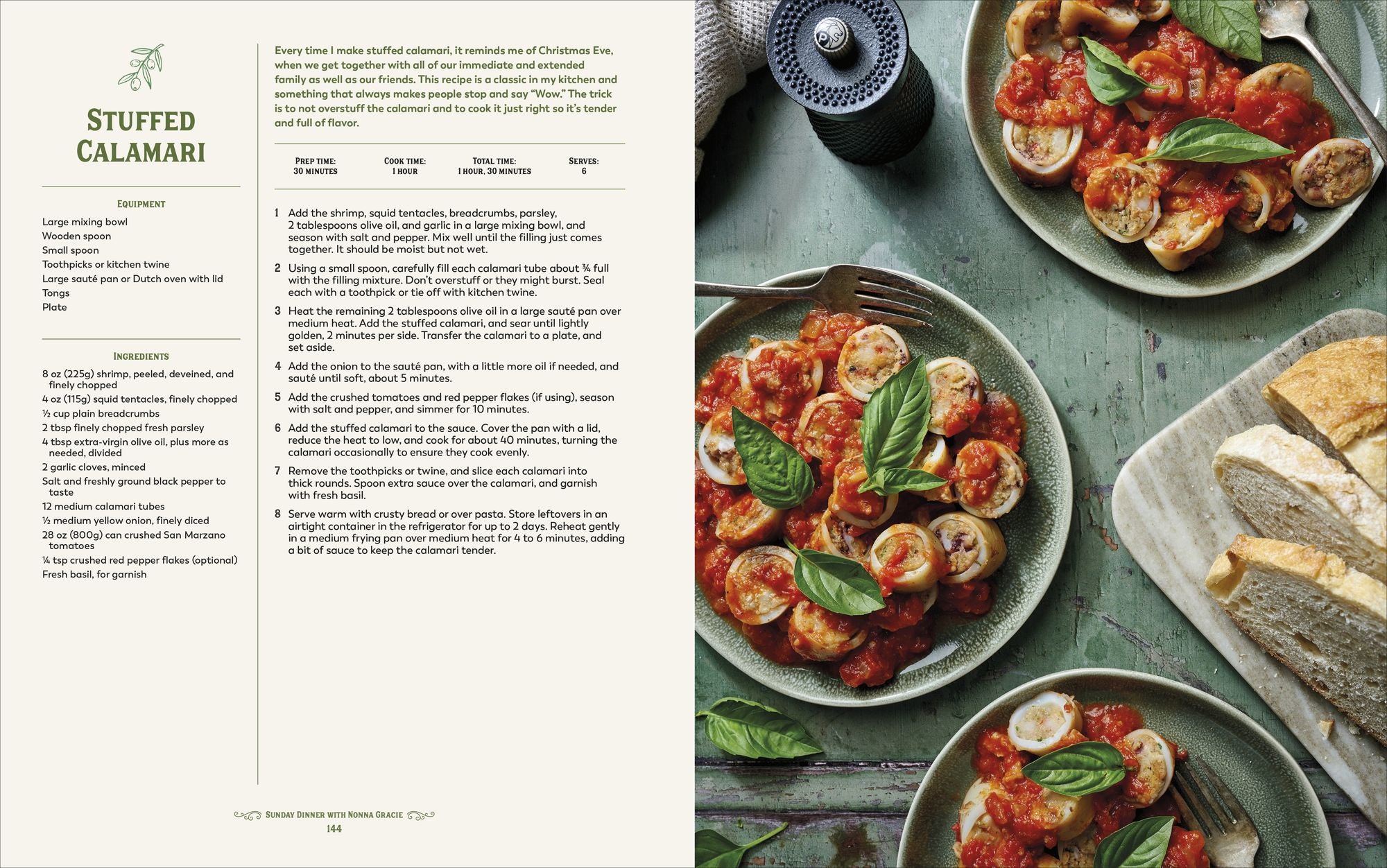 Sunday Dinner with Nonna Gracie: Traditional Italian Recipes for Gathering and Sharing
