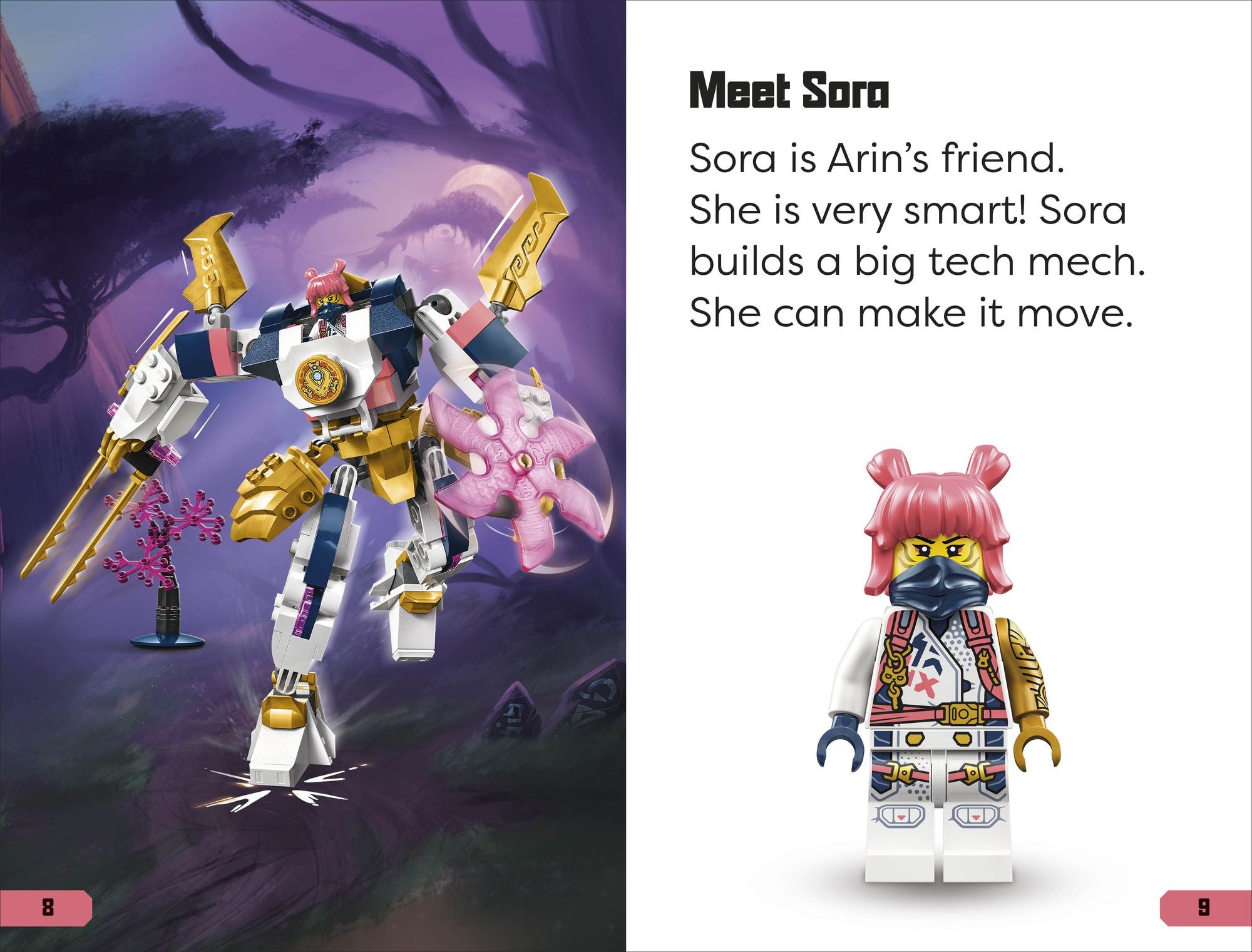 DK Super Readers Level 1 LEGO Ninjago: Meet the Ninja