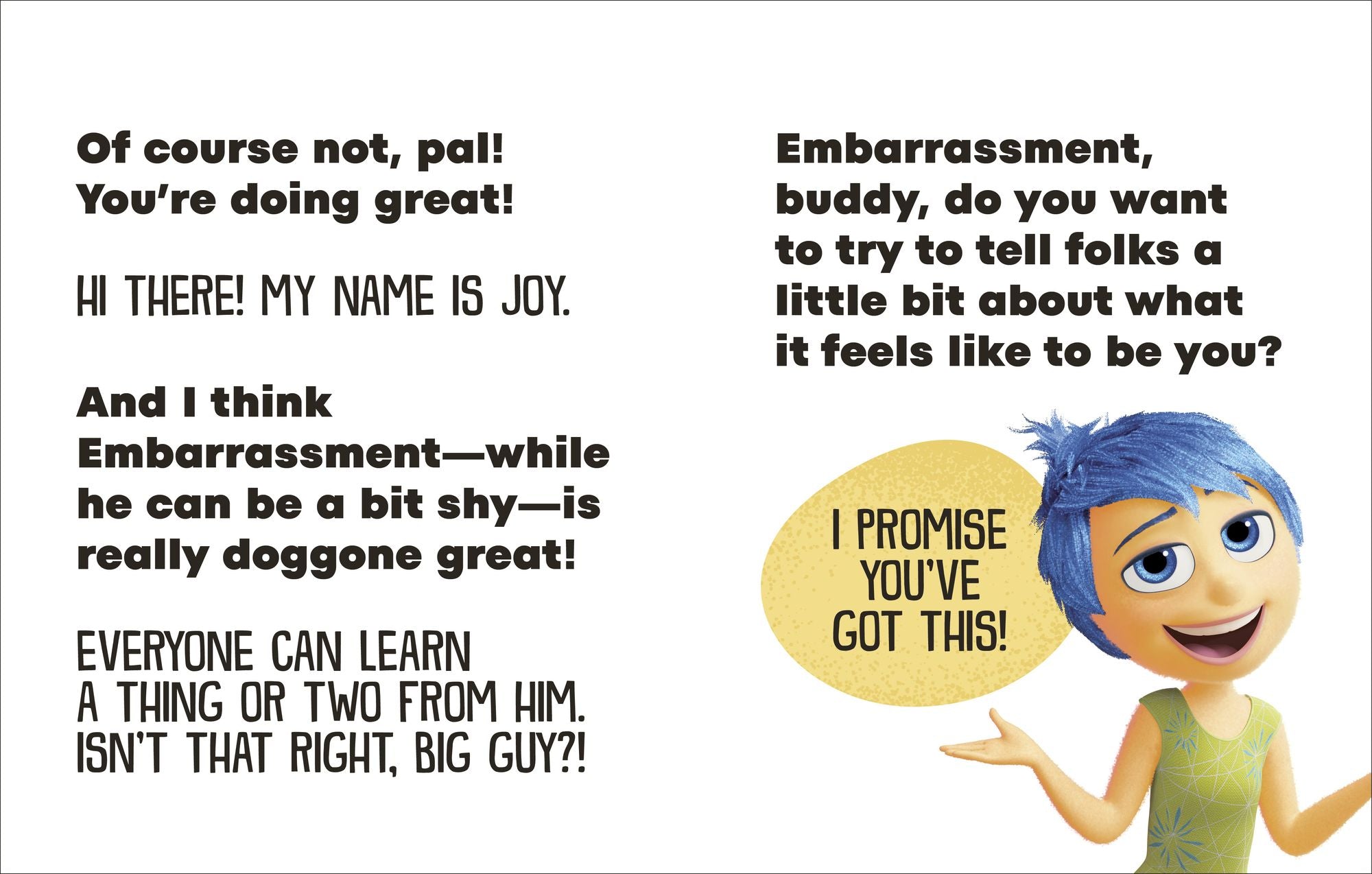 Disney Inside Out 2 Hello, I'm Embarrassment: Making Sense of Emotions