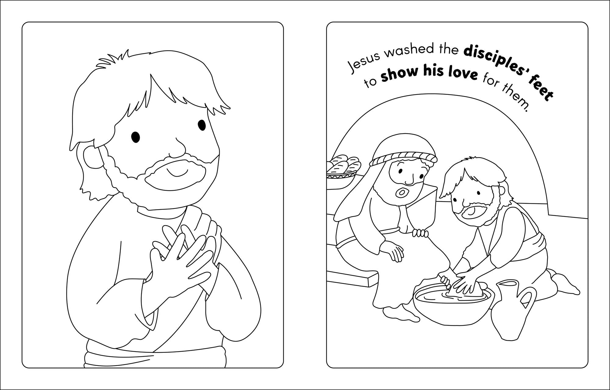 My Very First Bible Easter Coloring Book: More Than 30 Pages to Color