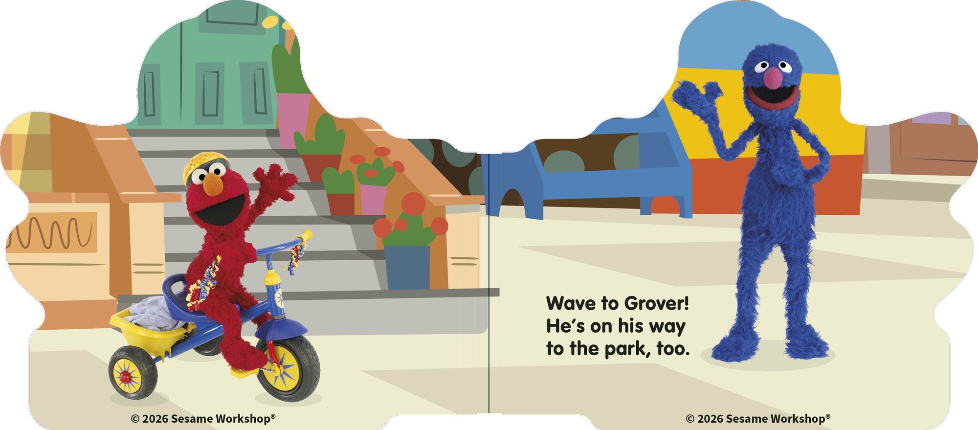 Sesame Street Let's Ride, Elmo!