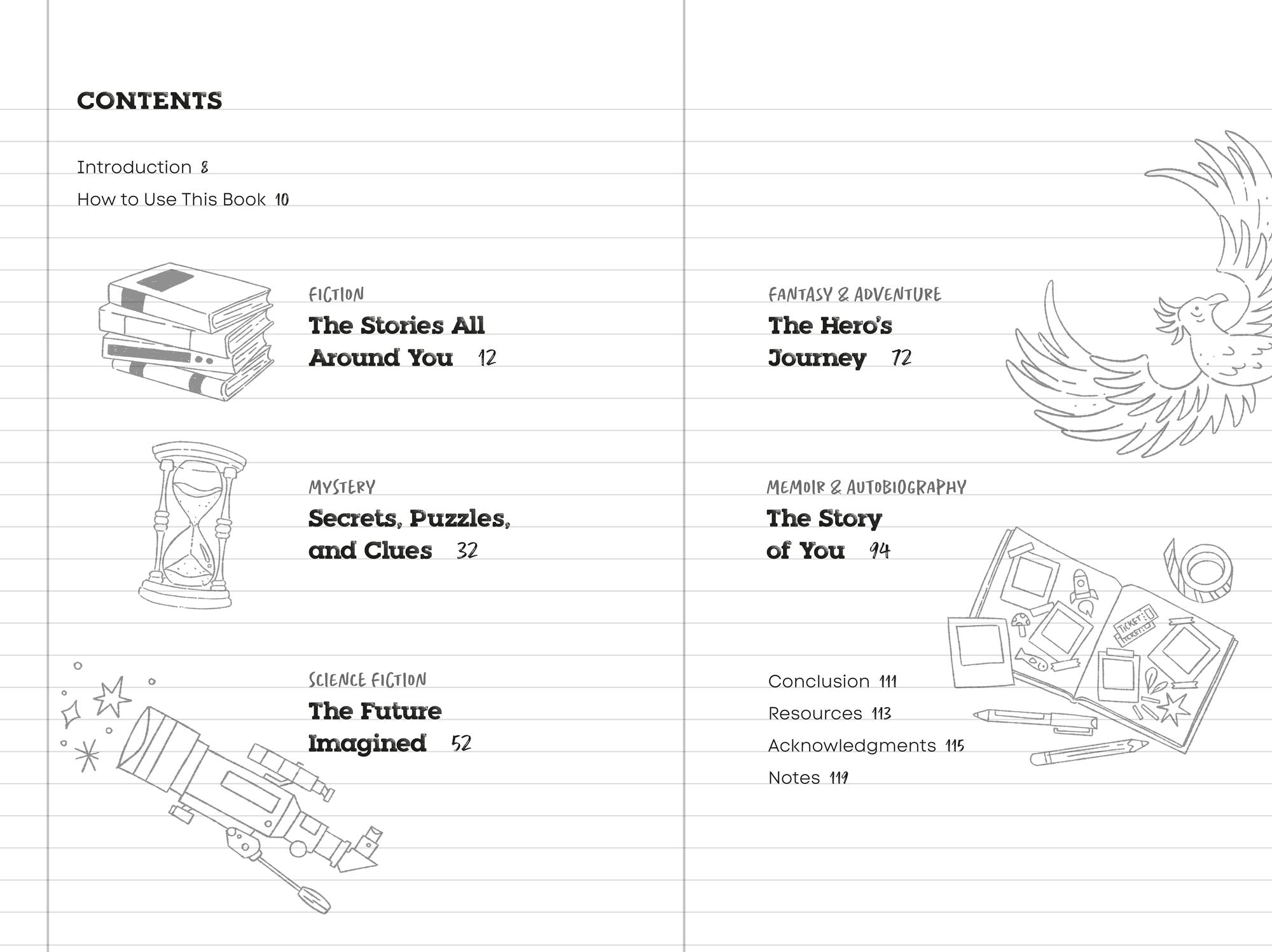 5-Minute Writing Prompts for Kids: Fun Story Starters and Questions to Unleash Your Creativity