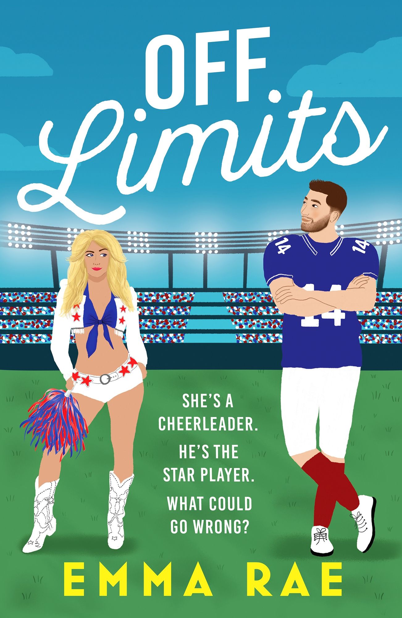 Off Limits: A fiery, forbidden Cheerleader X Footballer romance