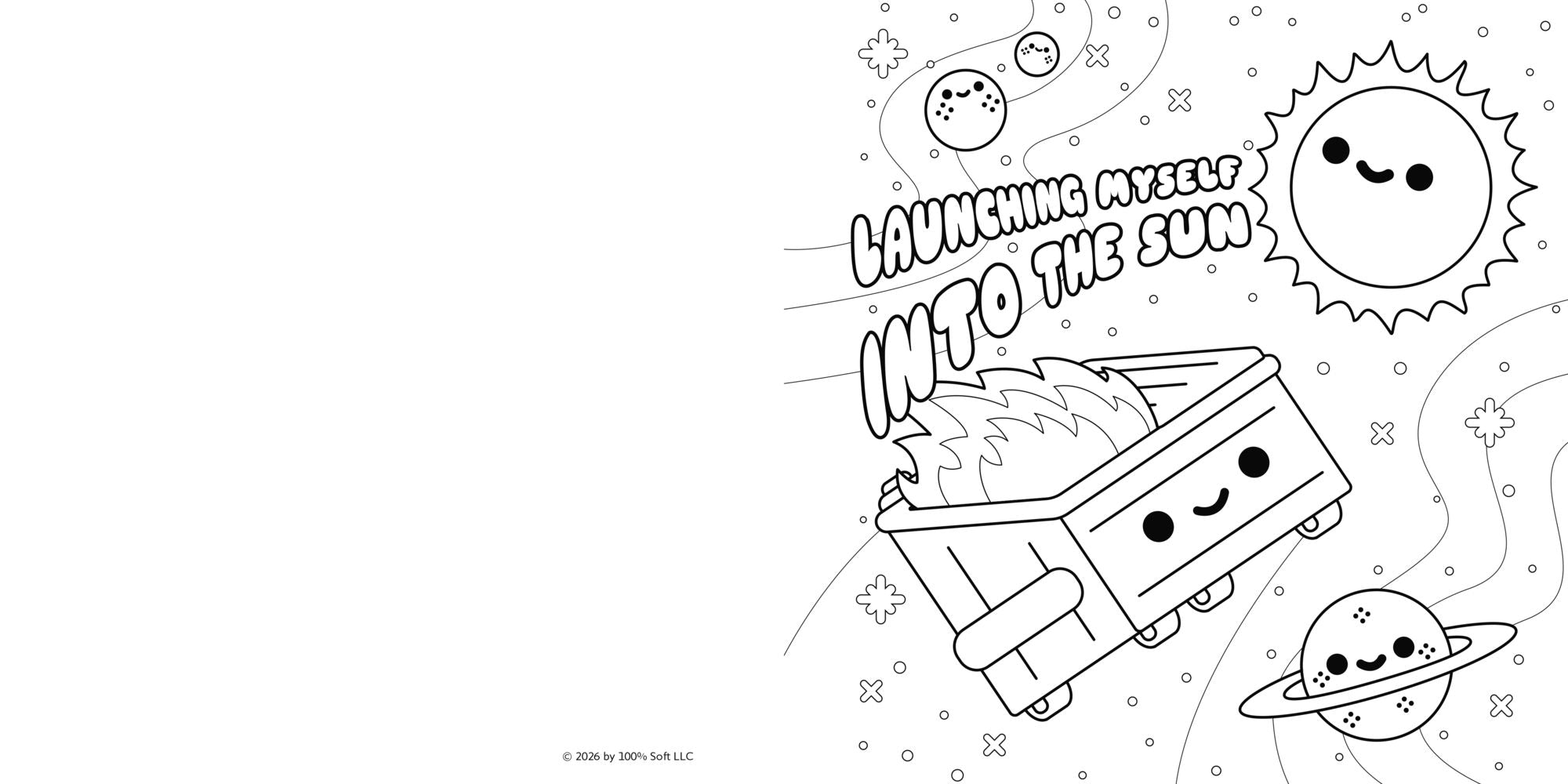 The Official Dumpster Fire Coloring Book