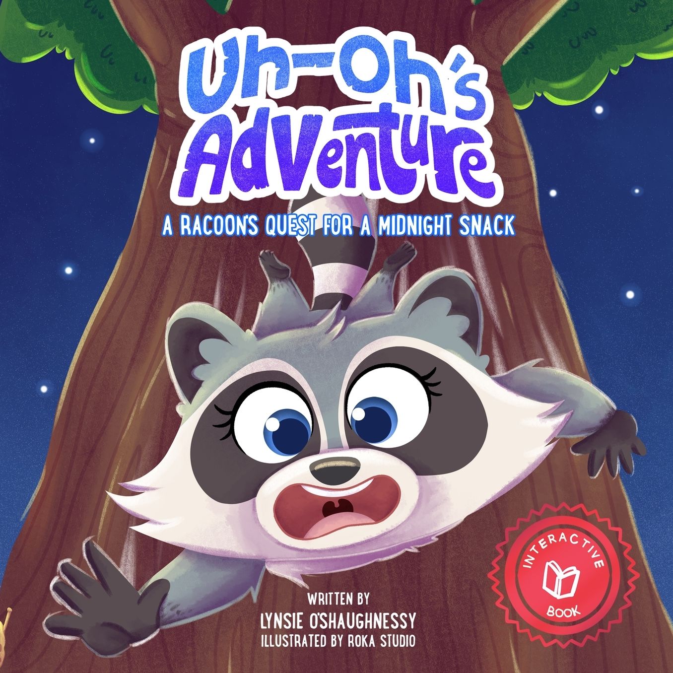Uh-Oh's Adventure: A Raccoon's Quest for a Midnight Snack