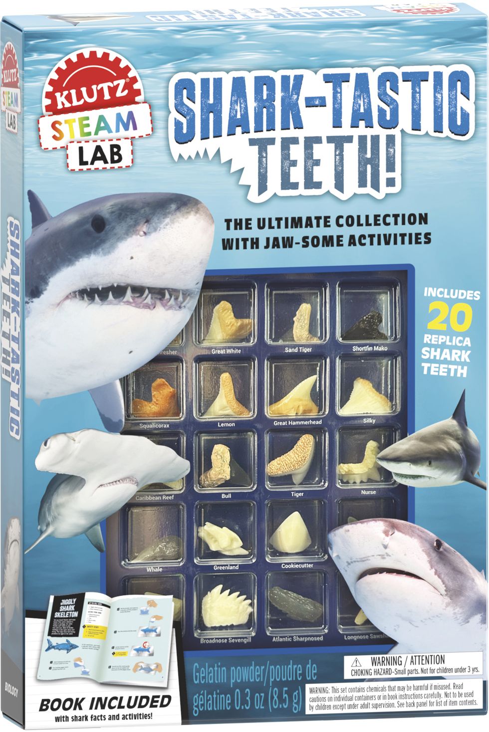 KLUTZ STEAM LAB SHARK-TASTIC