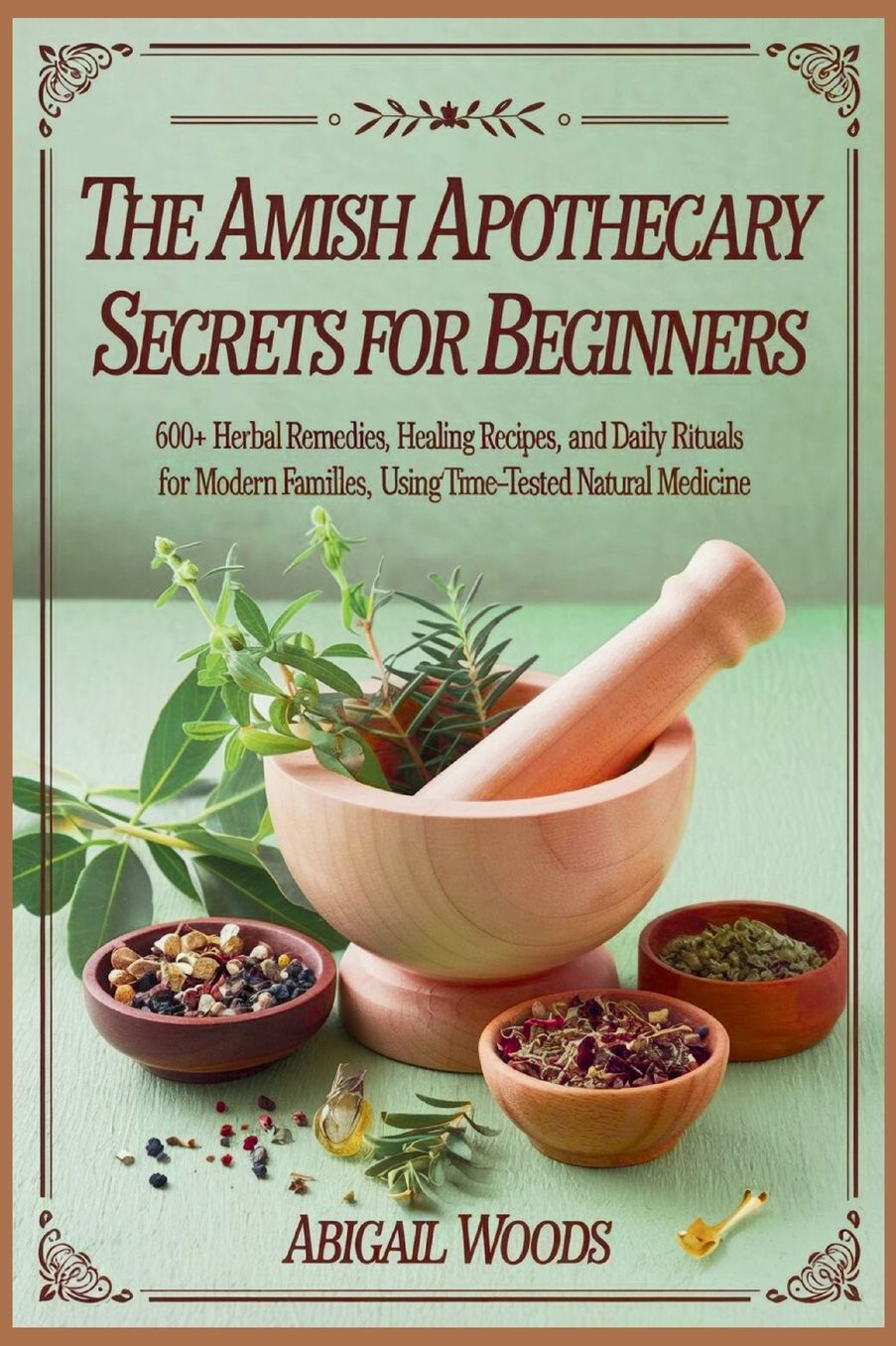 The Amish Home Apothecary Secrets for Beginners: 600+ Herbal Remedies, Healing Recipes, and Daily Rituals for Modern Families Using Time-Tested Natural Medicine