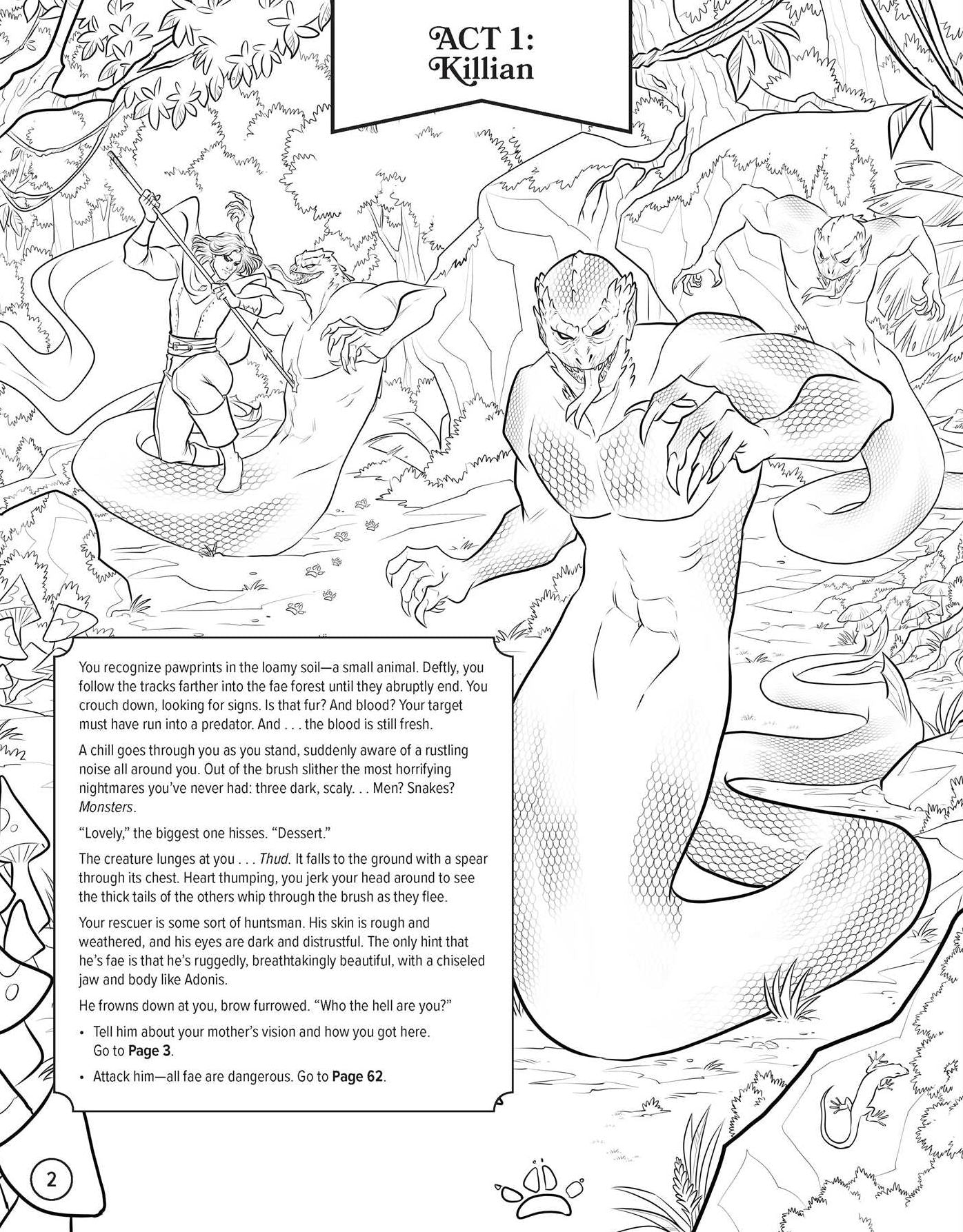 Masks and Magic: A Faerie Romantasy Coloring Adventure