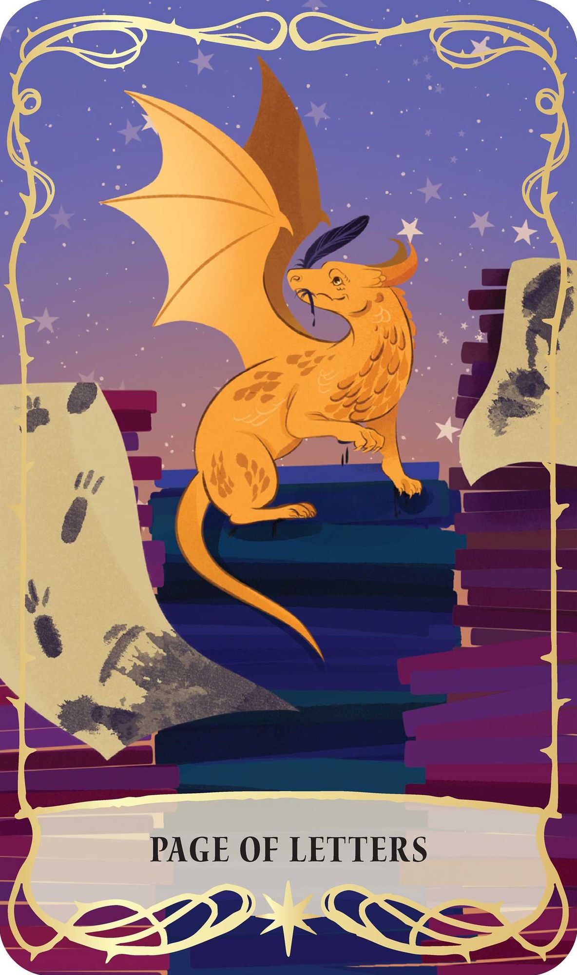 Wings and Crowns: A Romantasy Tarot Deck and Guidebook