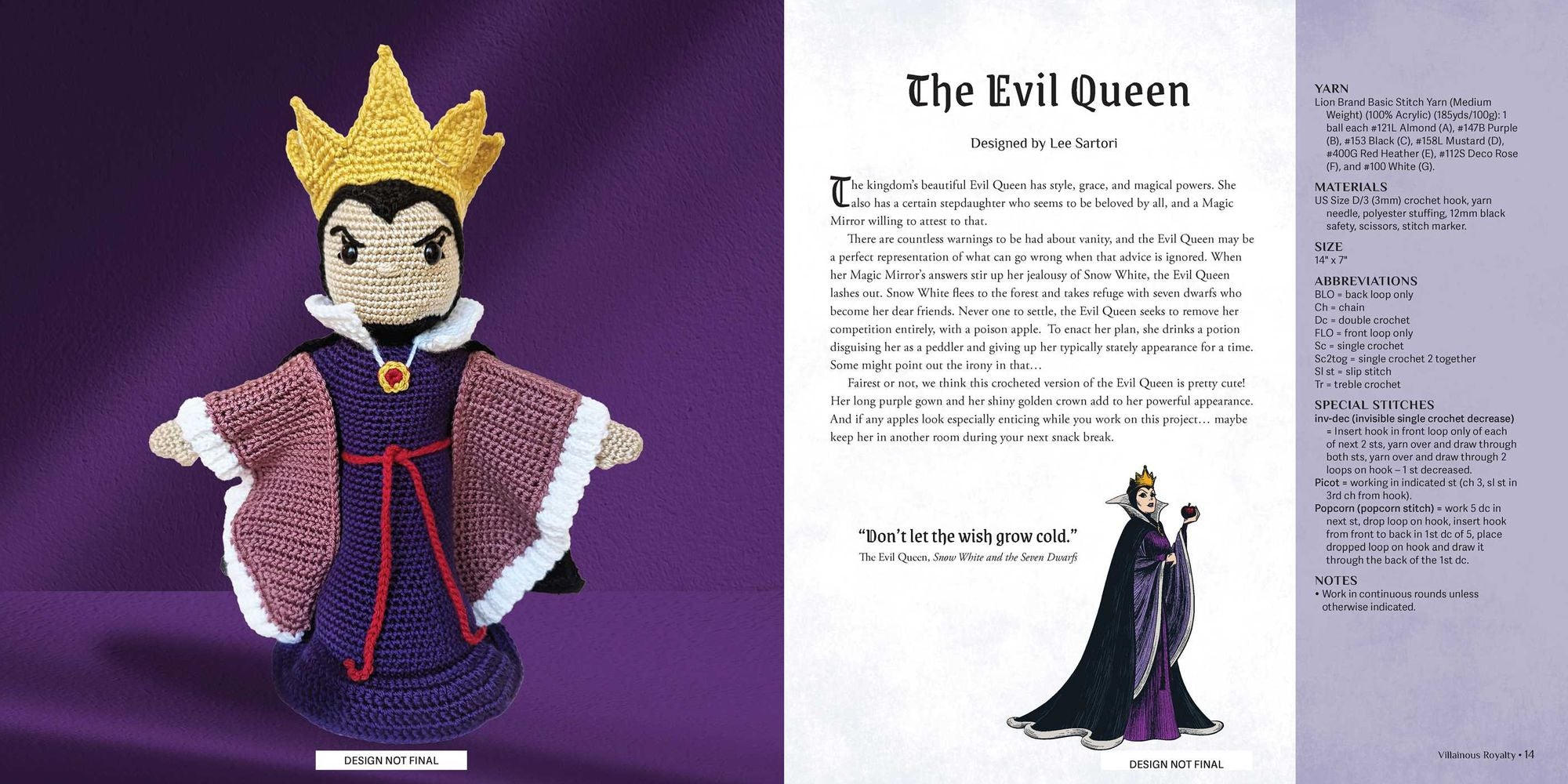 Disney Villains Amigurumi: 20+ Crochet Patterns for the Unapologetic Crafter