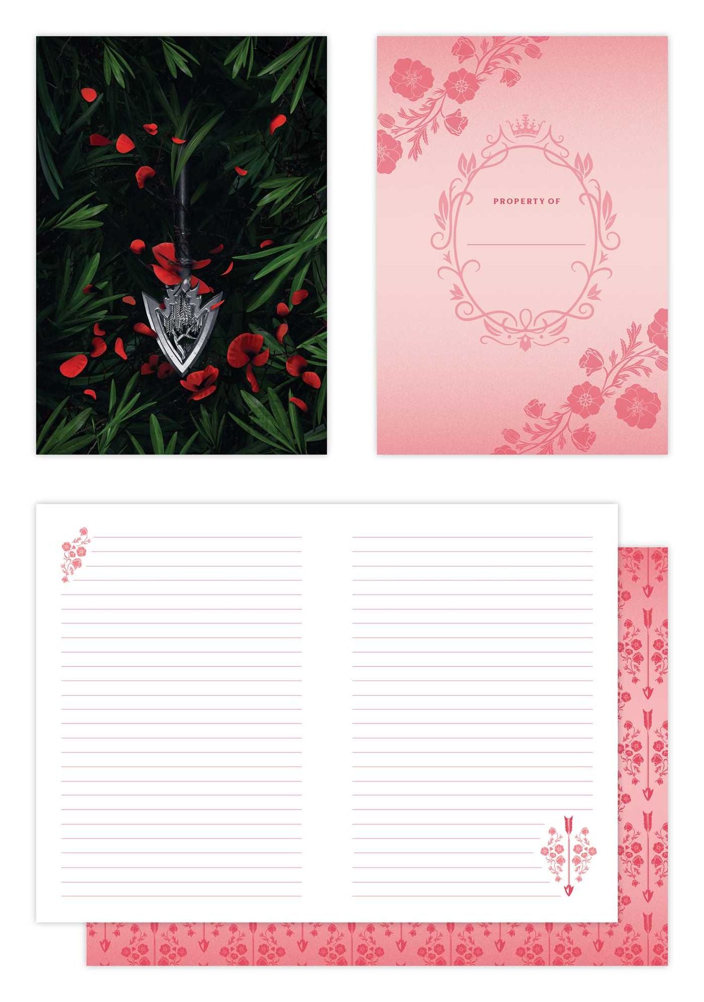 Lauren Roberts: Powerless Trilogy Notebook Boxed Set (Set of 3)