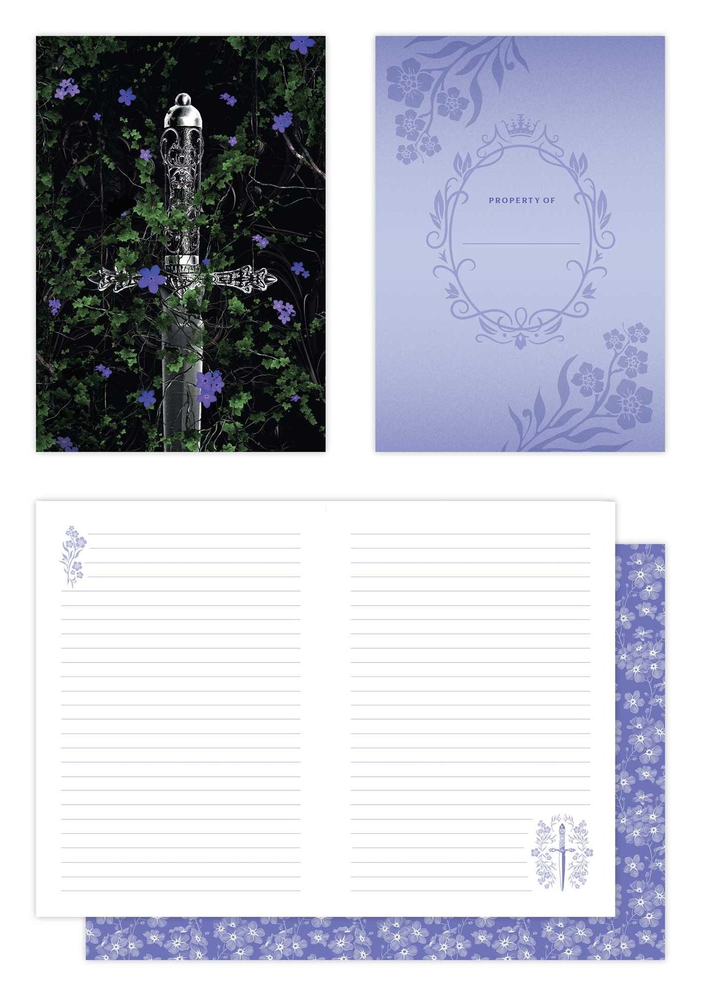 Lauren Roberts: Powerless Trilogy Notebook Boxed Set (Set of 3)