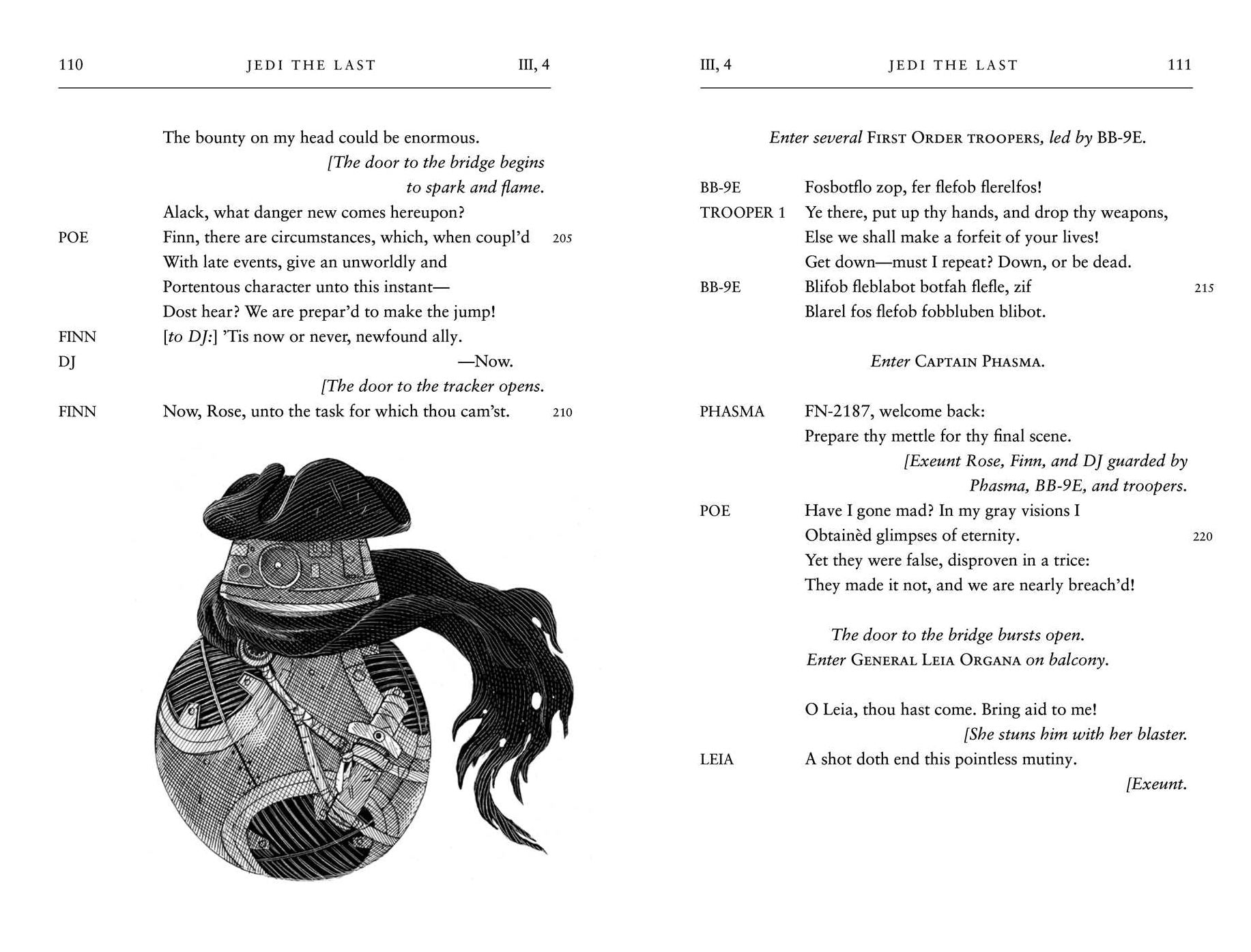 William Shakespeare's Jedi the Last: Star Wars Part the Eighth