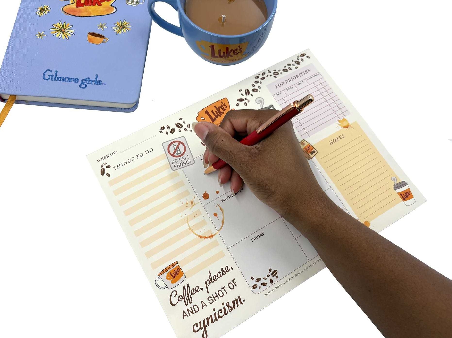 Gilmore Girls Weekly Planner Notepad