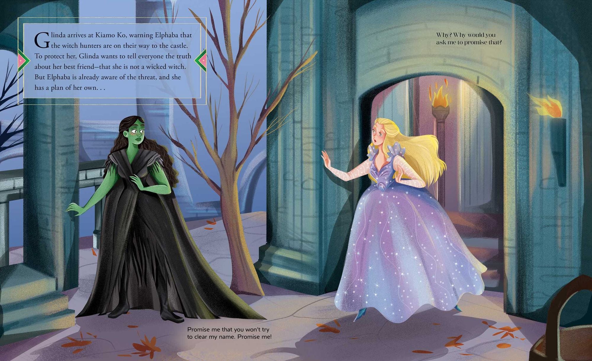 Wicked: The Illustrated Lyrics: Defying Gravity & For Good
