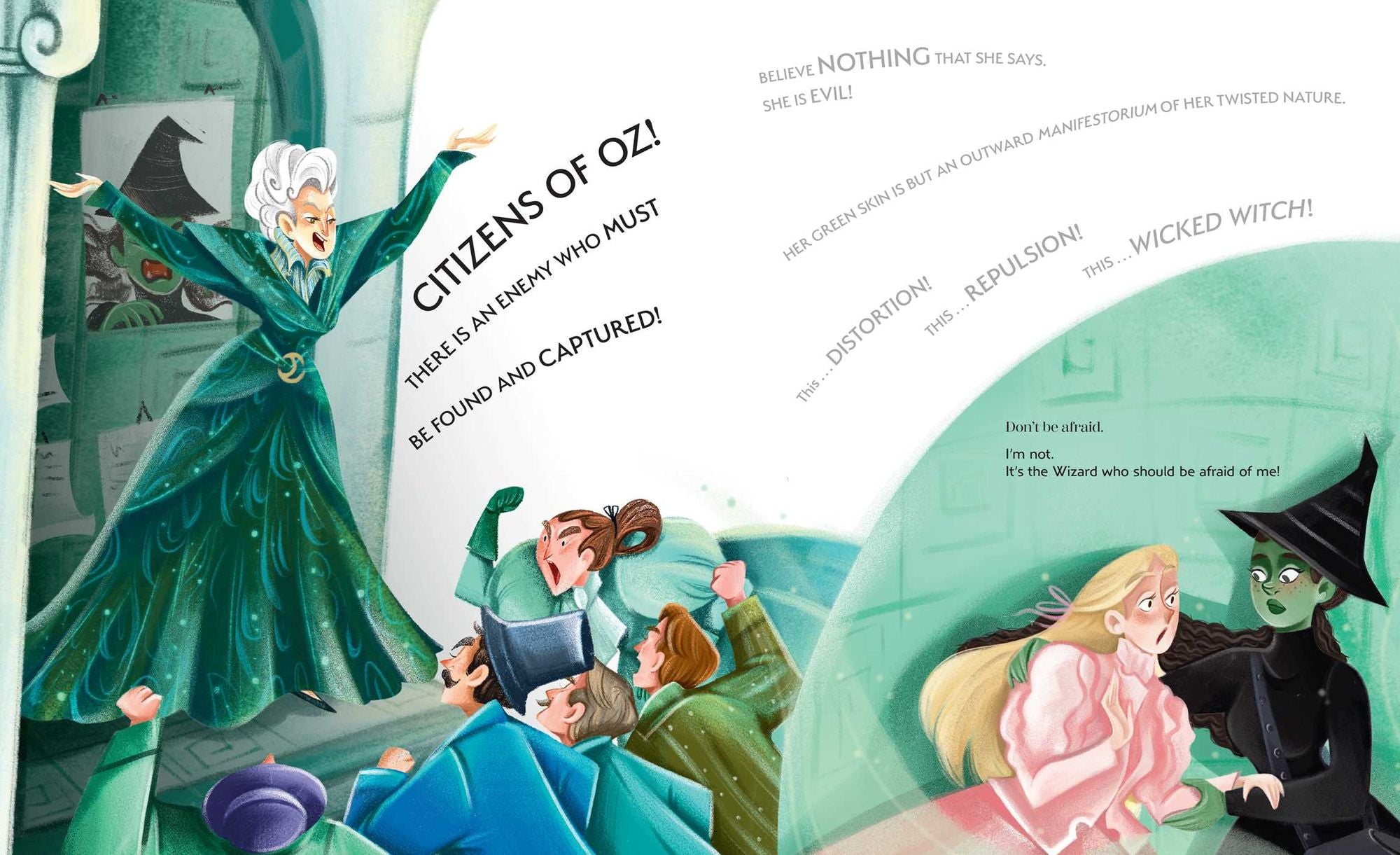 Wicked: The Illustrated Lyrics: Defying Gravity & For Good