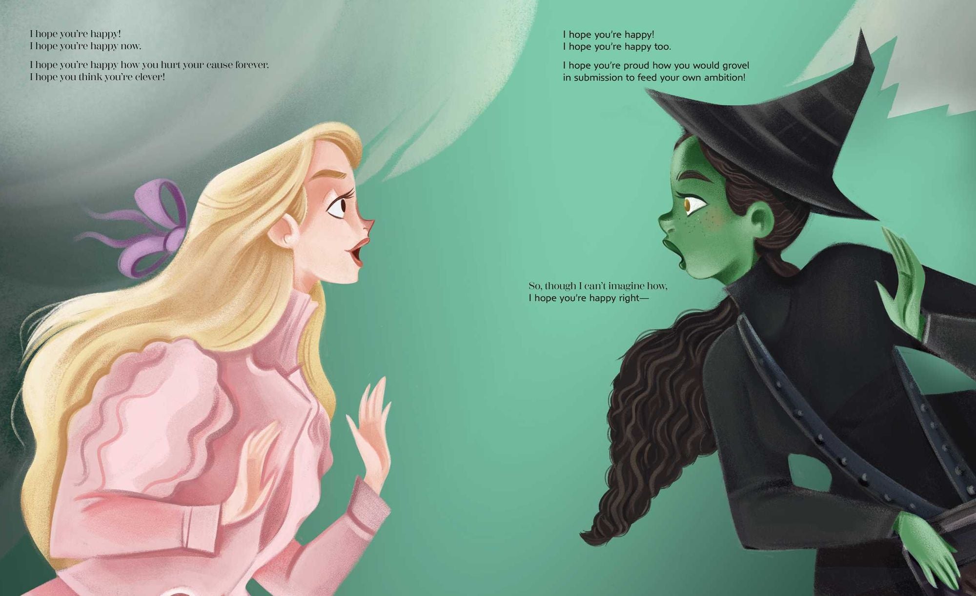 Wicked: The Illustrated Lyrics: Defying Gravity & For Good