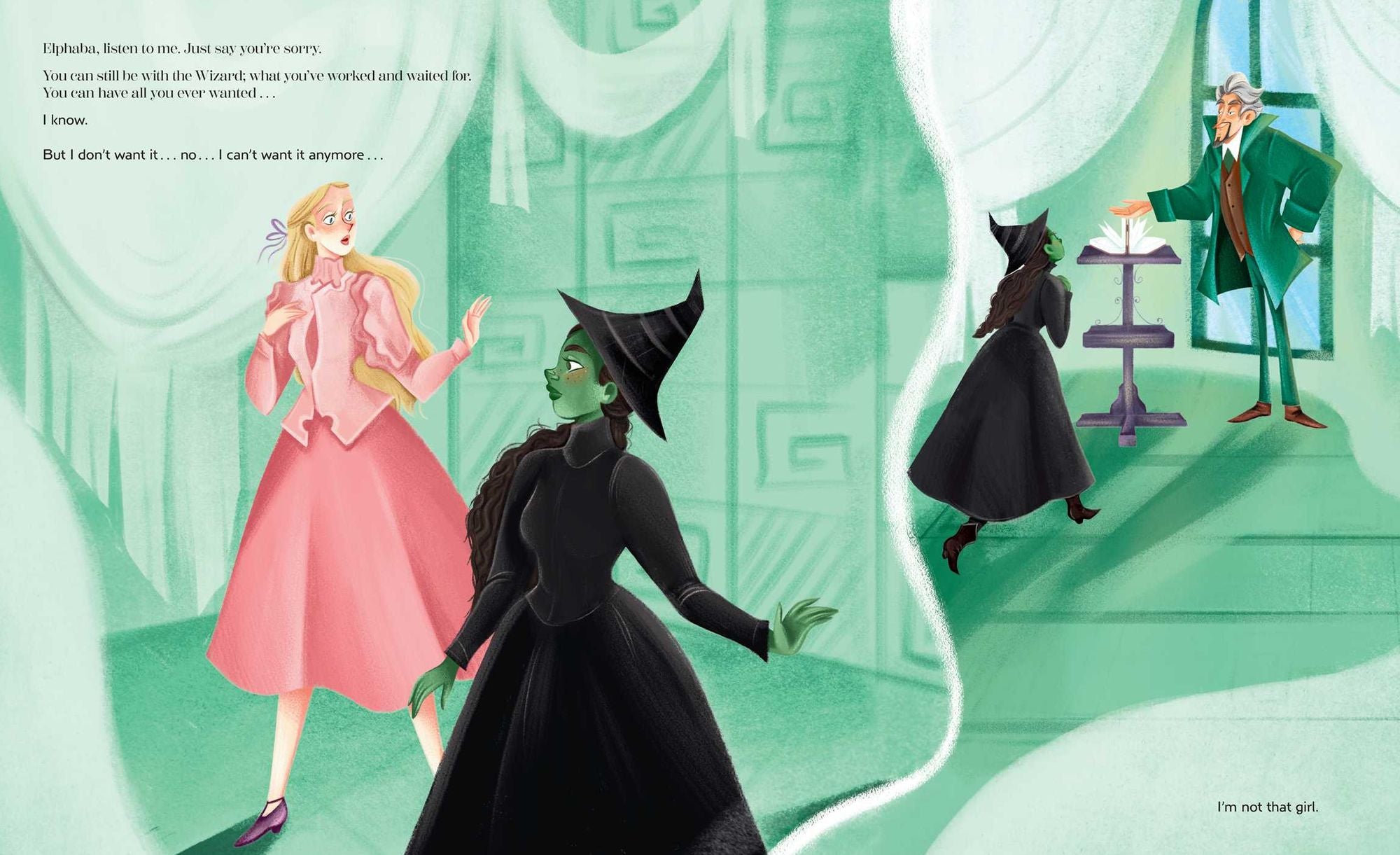 Wicked: The Illustrated Lyrics: Defying Gravity & For Good