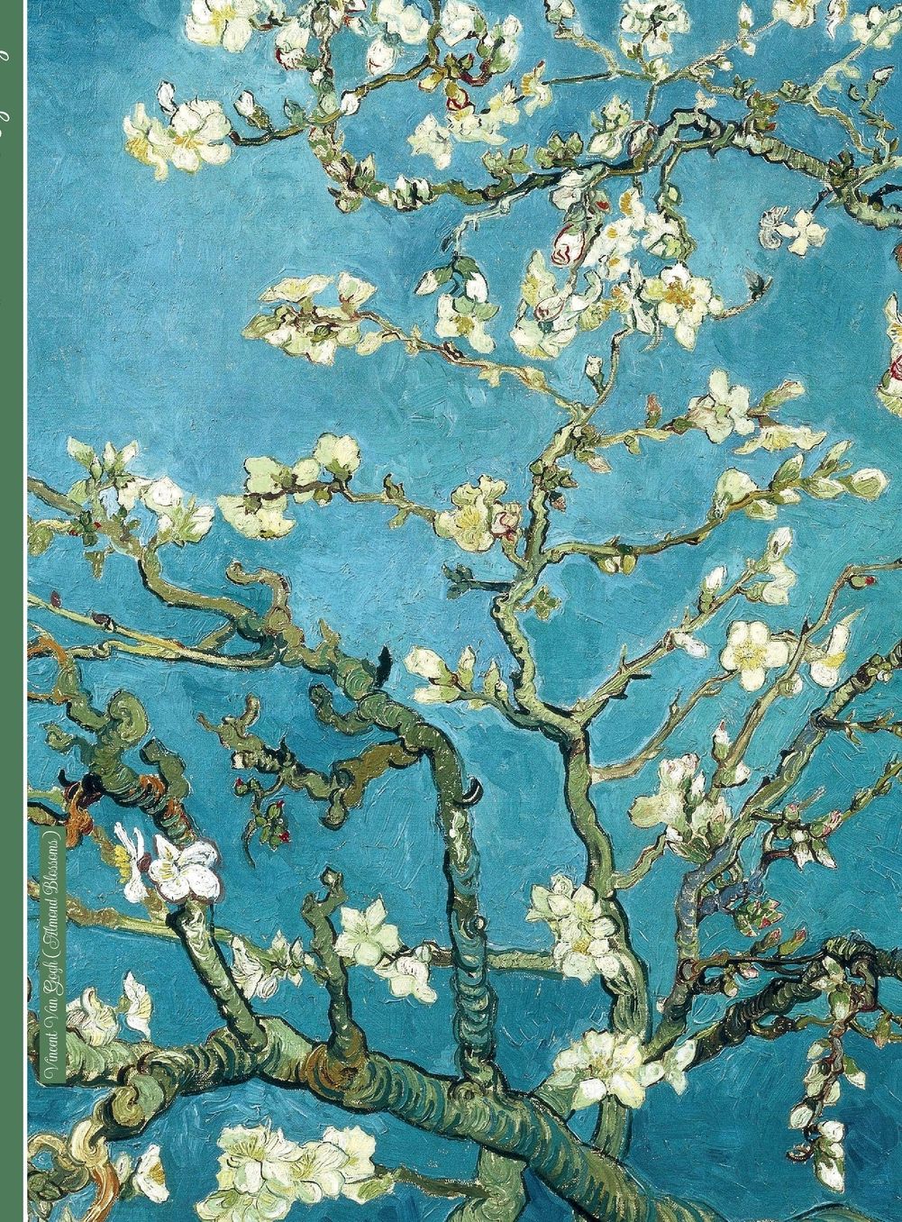 Vincent Van Gogh Art Almond Blossoms Internet Password Manager Keeper Book: Hardcover 8.5x11 Internet Login Keeper Passwords Website Logbook Manager List Book Usernames Data User IDs Organizer Man