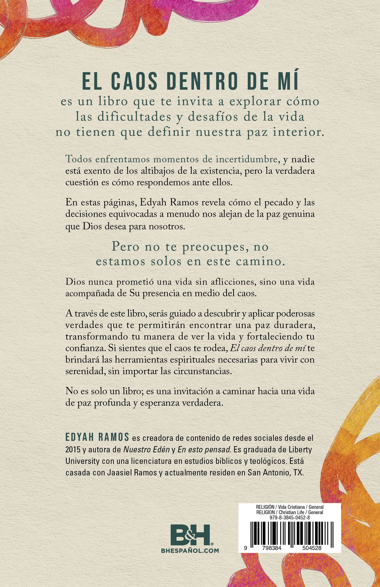 El caos dentro de mí: Consuelo bíblico para un corazón ansioso