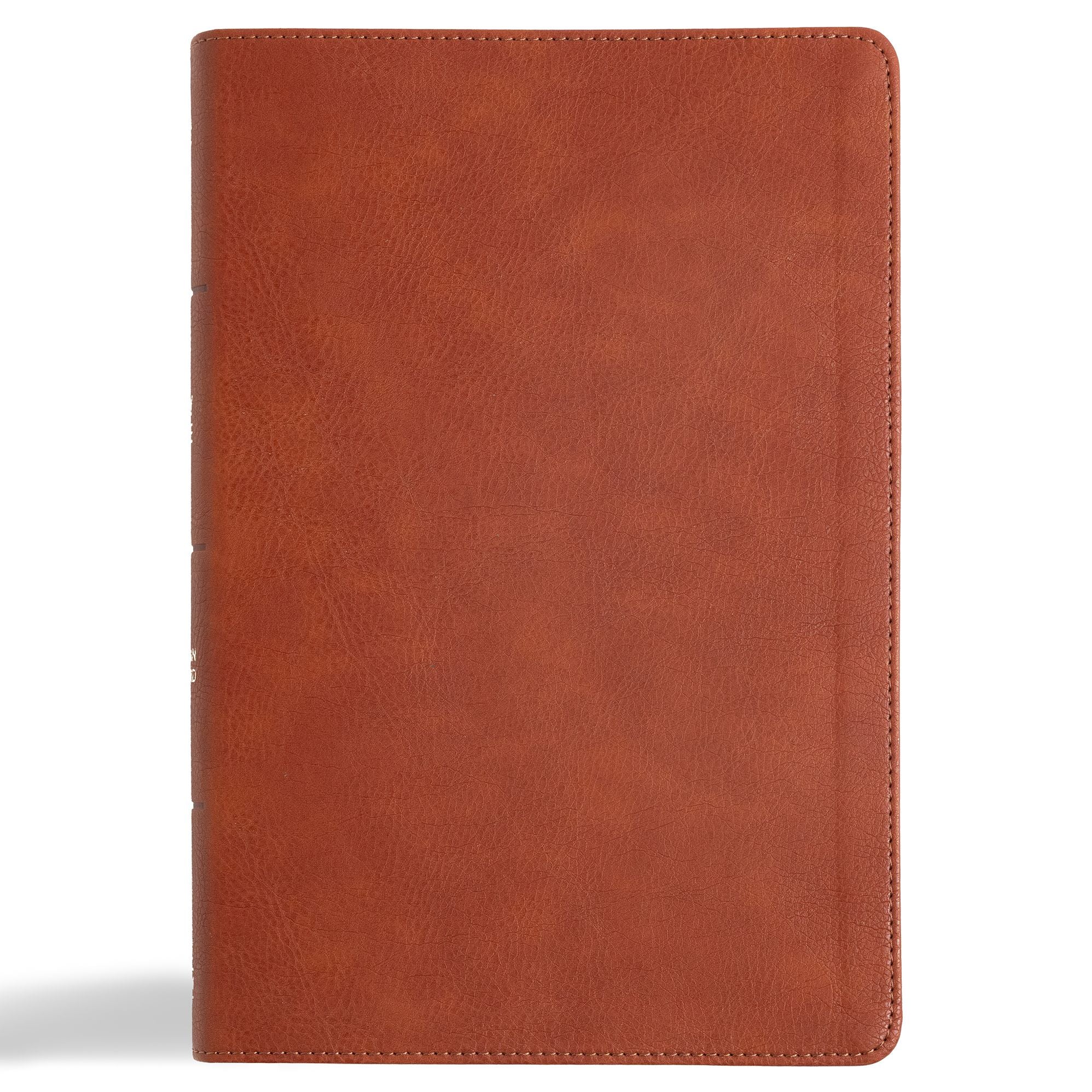CSB Giant Print Reference Bible, Digital Study Edition, Burnt Sienna LeatherTouch, Indexed