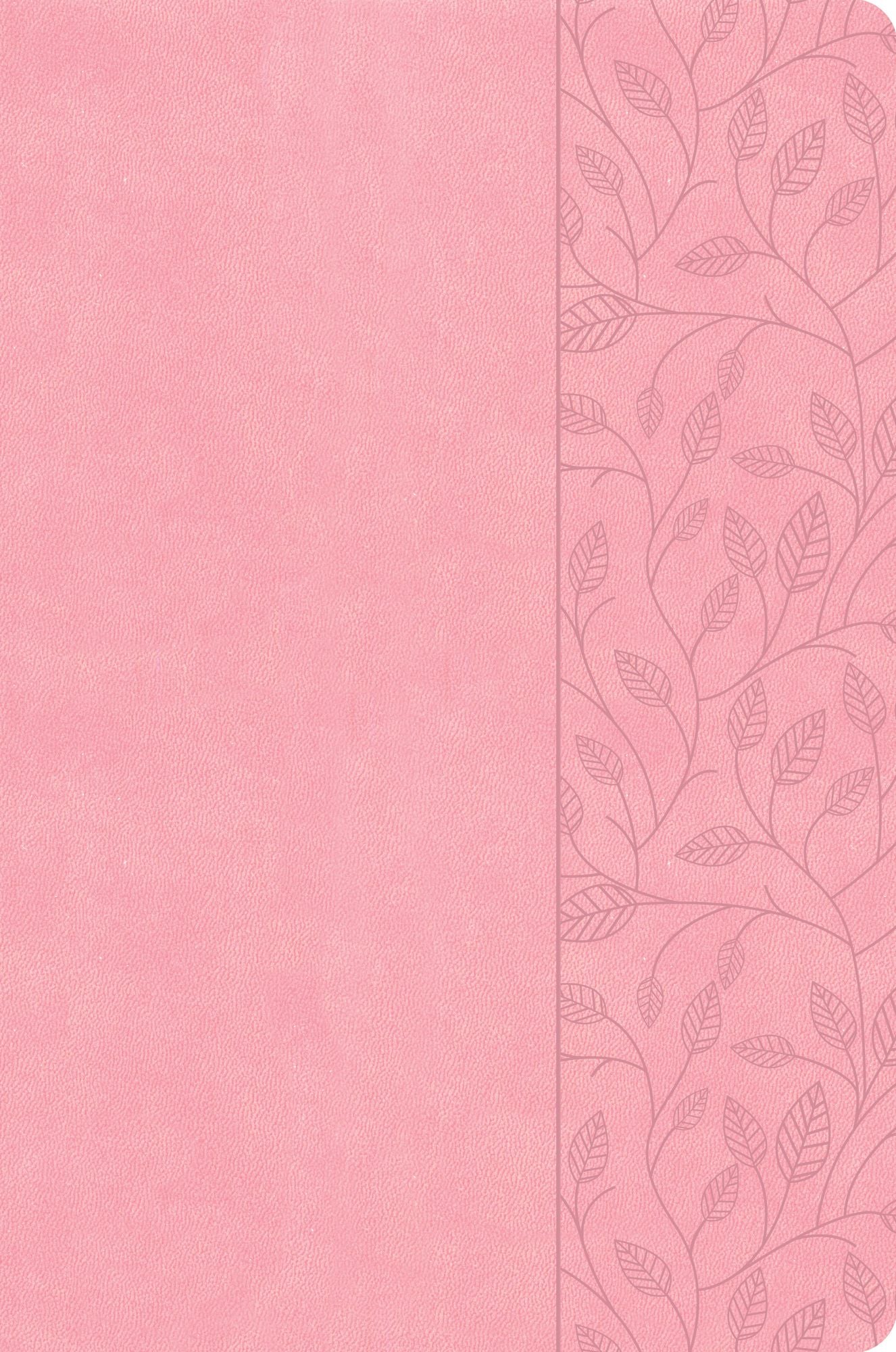 CSB Large Print Thinline Bible, Value Edition, Soft Pink LeatherTouch