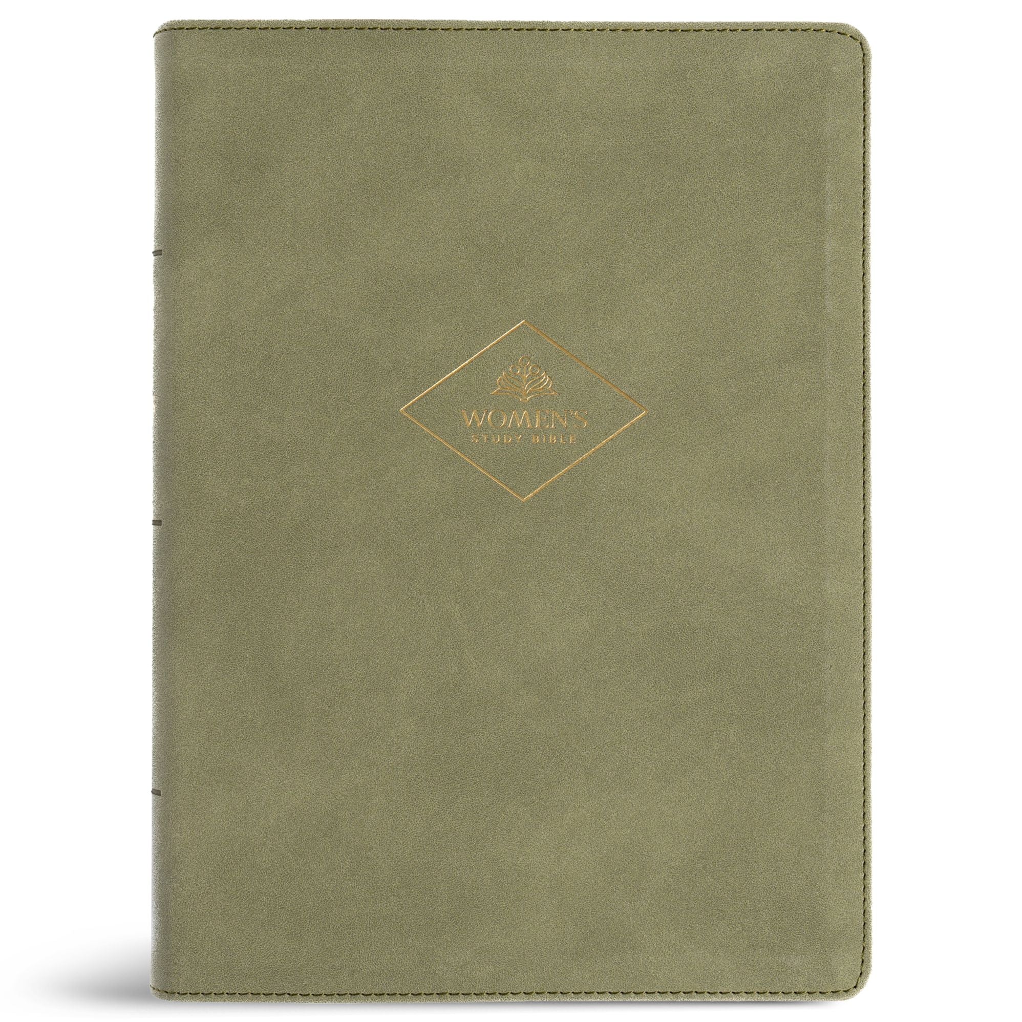 CSB Women's Study Bible, Sage SuedeSoft LeatherTouch