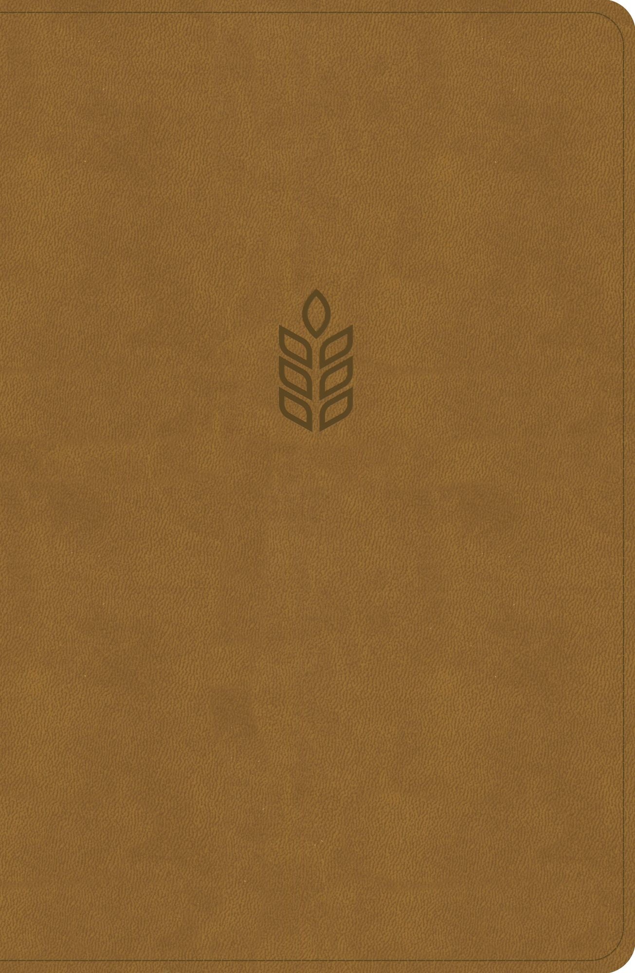 CSB Personal Size Giant Print Bible, Camel SuedeSoft LeatherTouch, Indexed