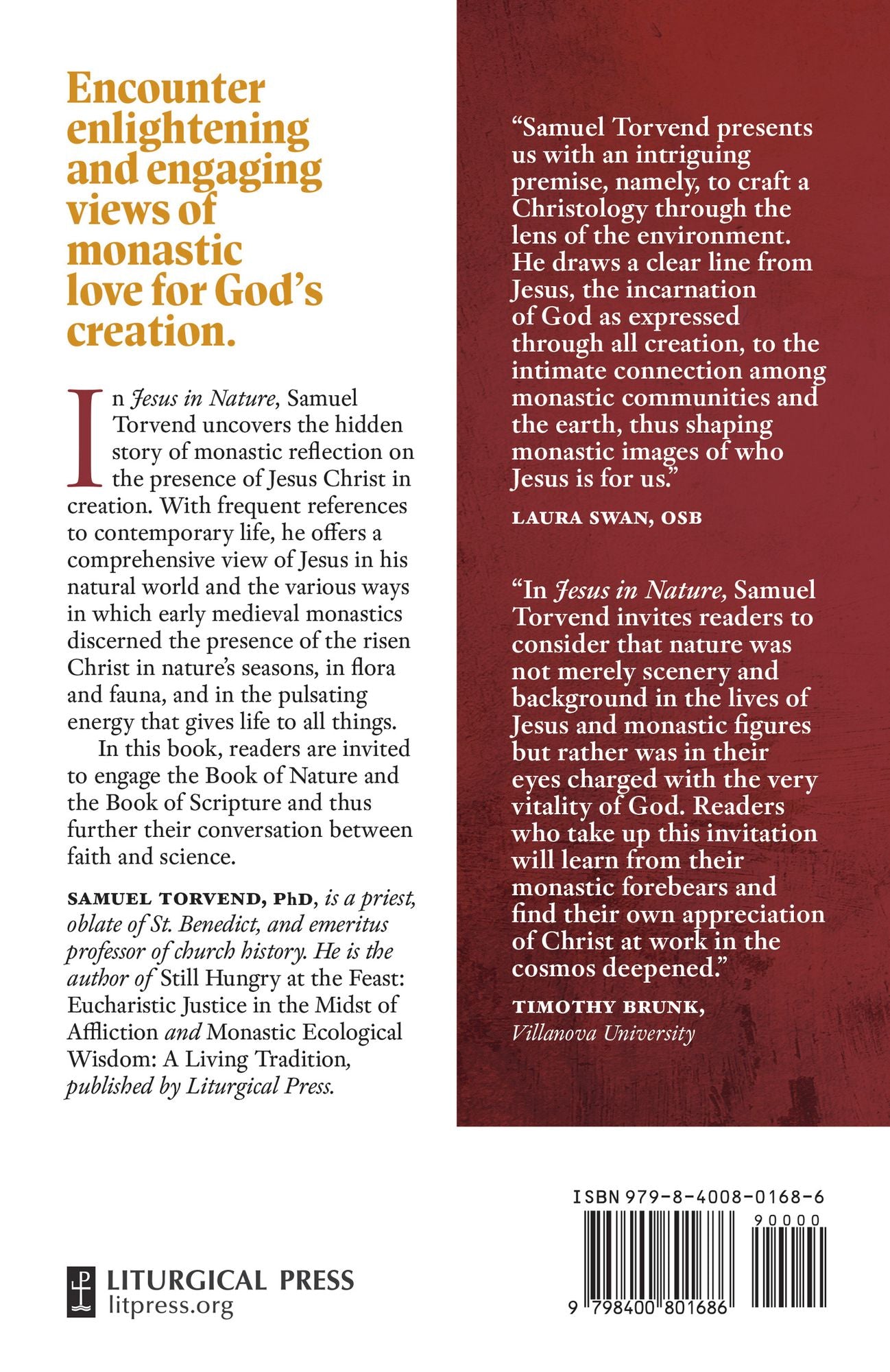 Jesus in Nature: A Monastic Christology