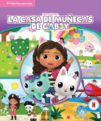 DreamWorks La Casa de Mu�ecas de Gabby (Gabby's Dollhouse): Mi Primer Busca Y Encuentra (First Look and Find)
