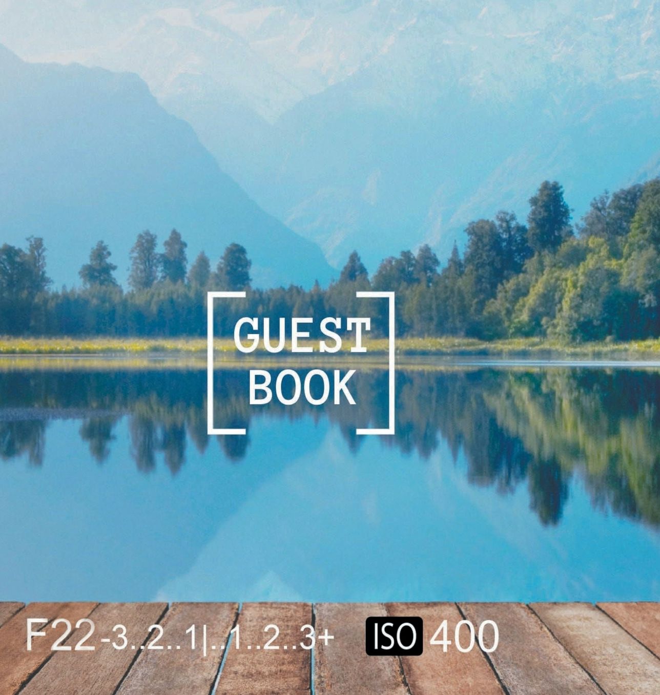 Lake Guest Book: Lake Guestbook for Vacation Rental, Airbnb, Mountain Home, VRBO Guest House