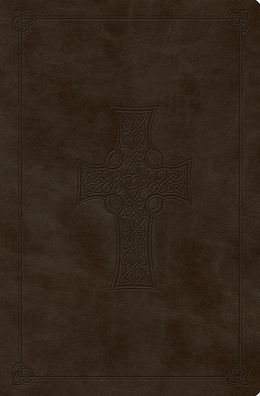 ESV Value Compact Bible (TruTone, Olive, Celtic Cross Design)