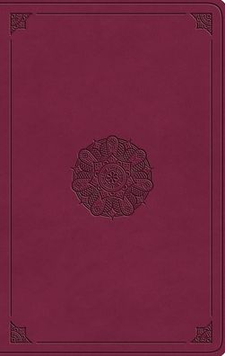 ESV Premium Gift Bible (TruTone, Raspberry, Emblem Design)