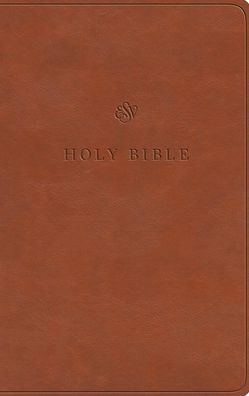 ESV Value Thinline Bible (TruTone, English Saddle)