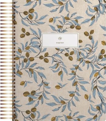 ESV Spiral-Bound Journaling Bible, Poetry (Hardcover, Cover Artwork by Lulie Wallace)