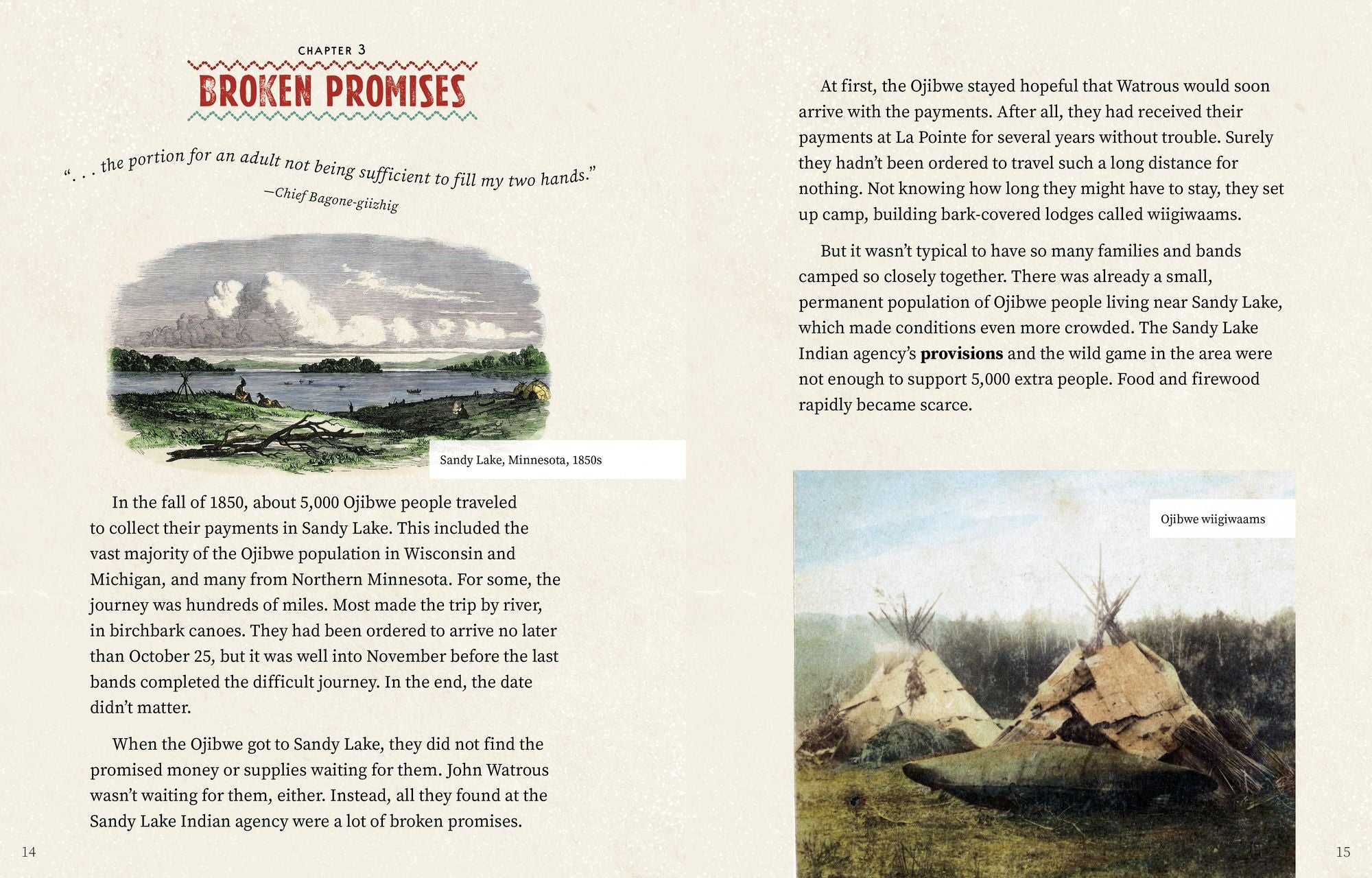 The Sandy Lake Tragedy: Following in the Footsteps of the Ojibwe
