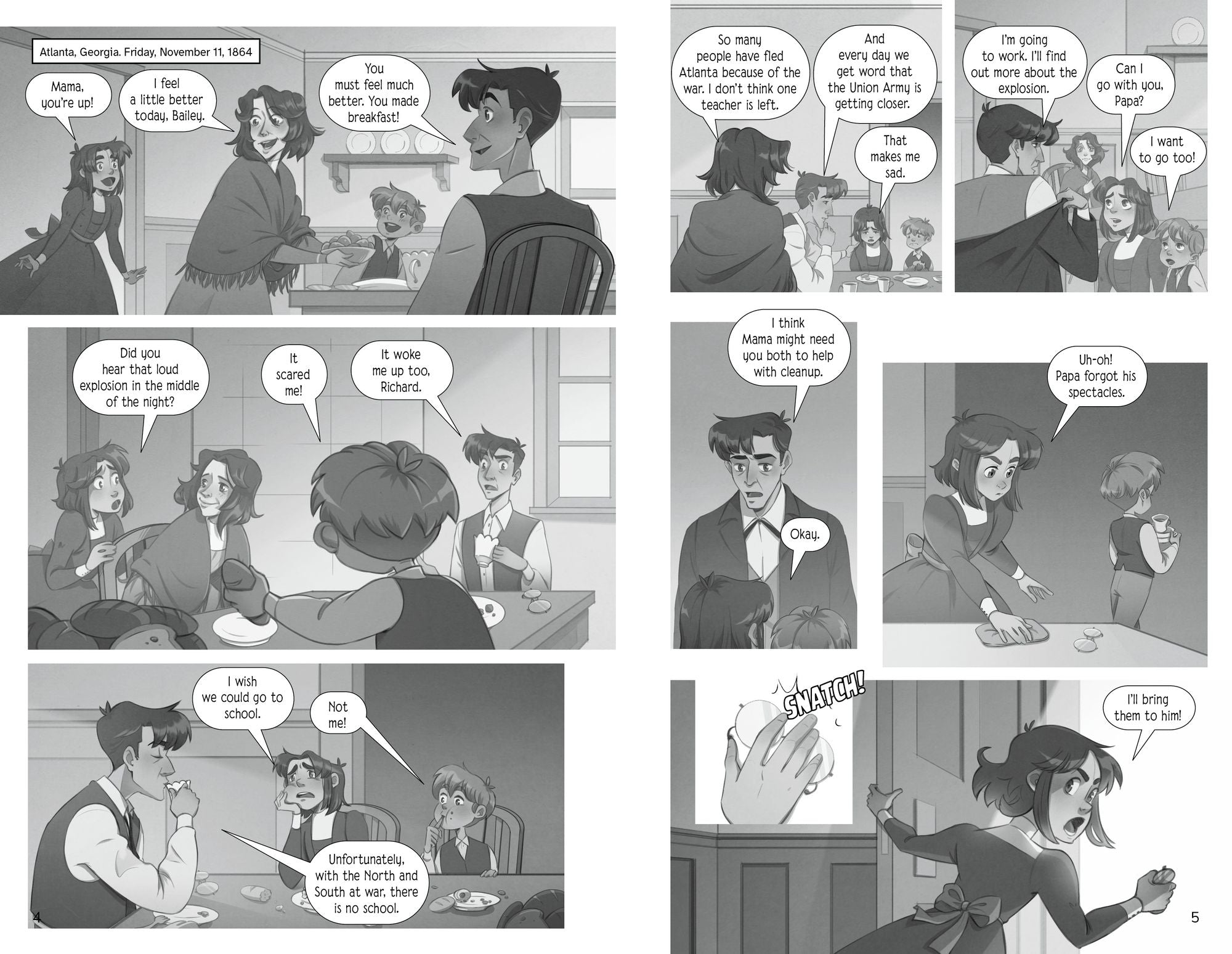 Bailey and the Blaze: A Burning of Atlanta Graphic Novel
