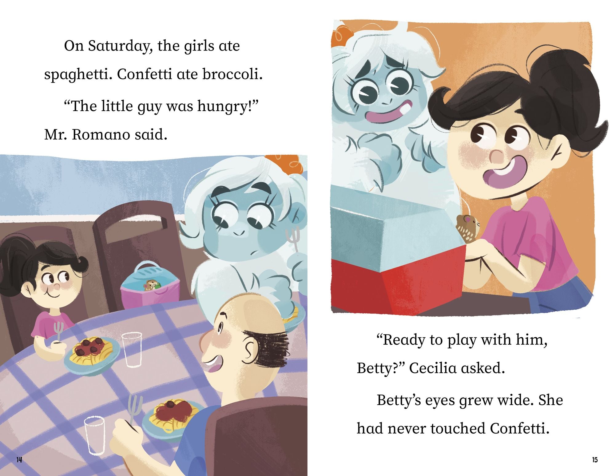 Betty the Yeti Loses Confetti
