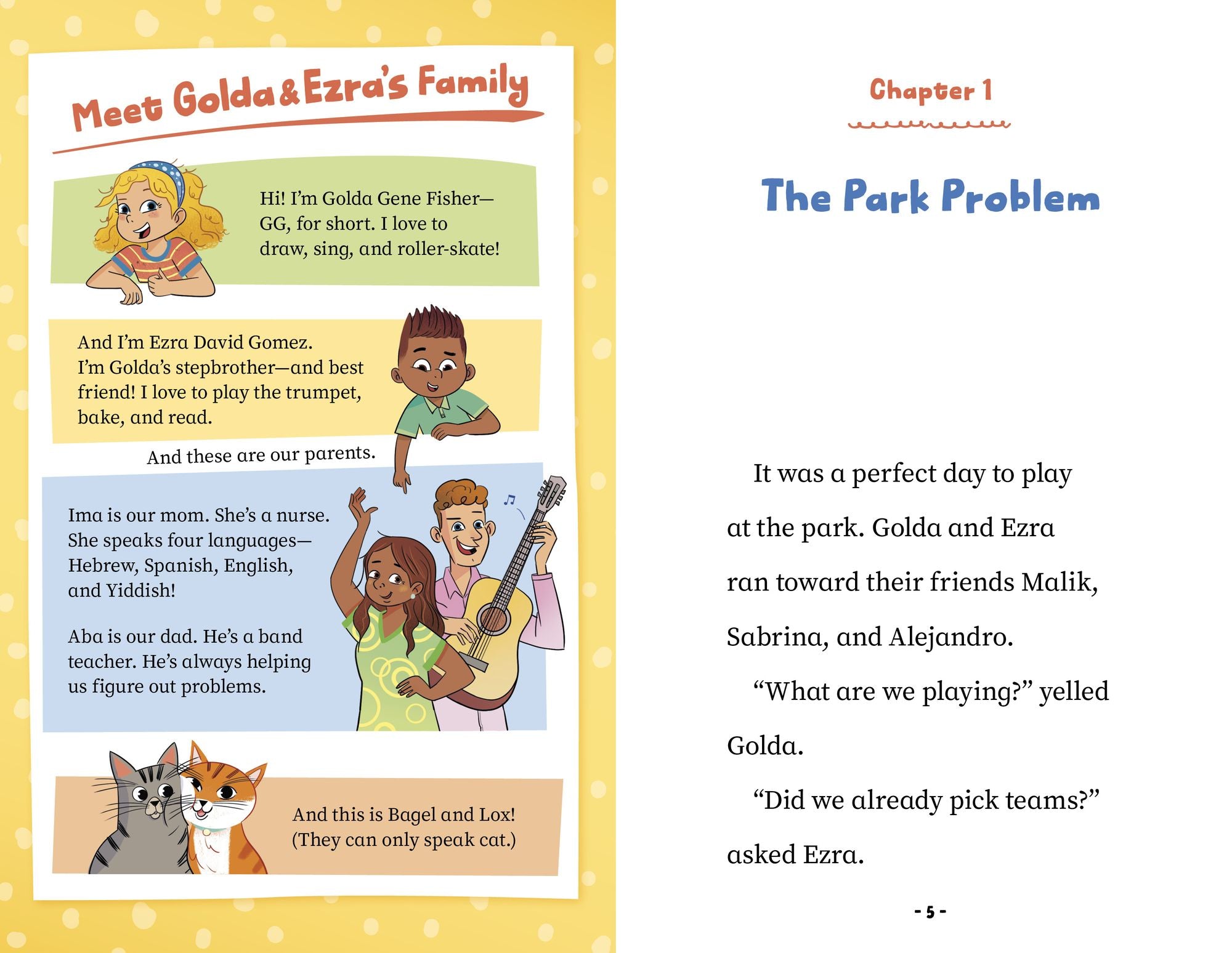 Golda and Ezra's Park Plan
